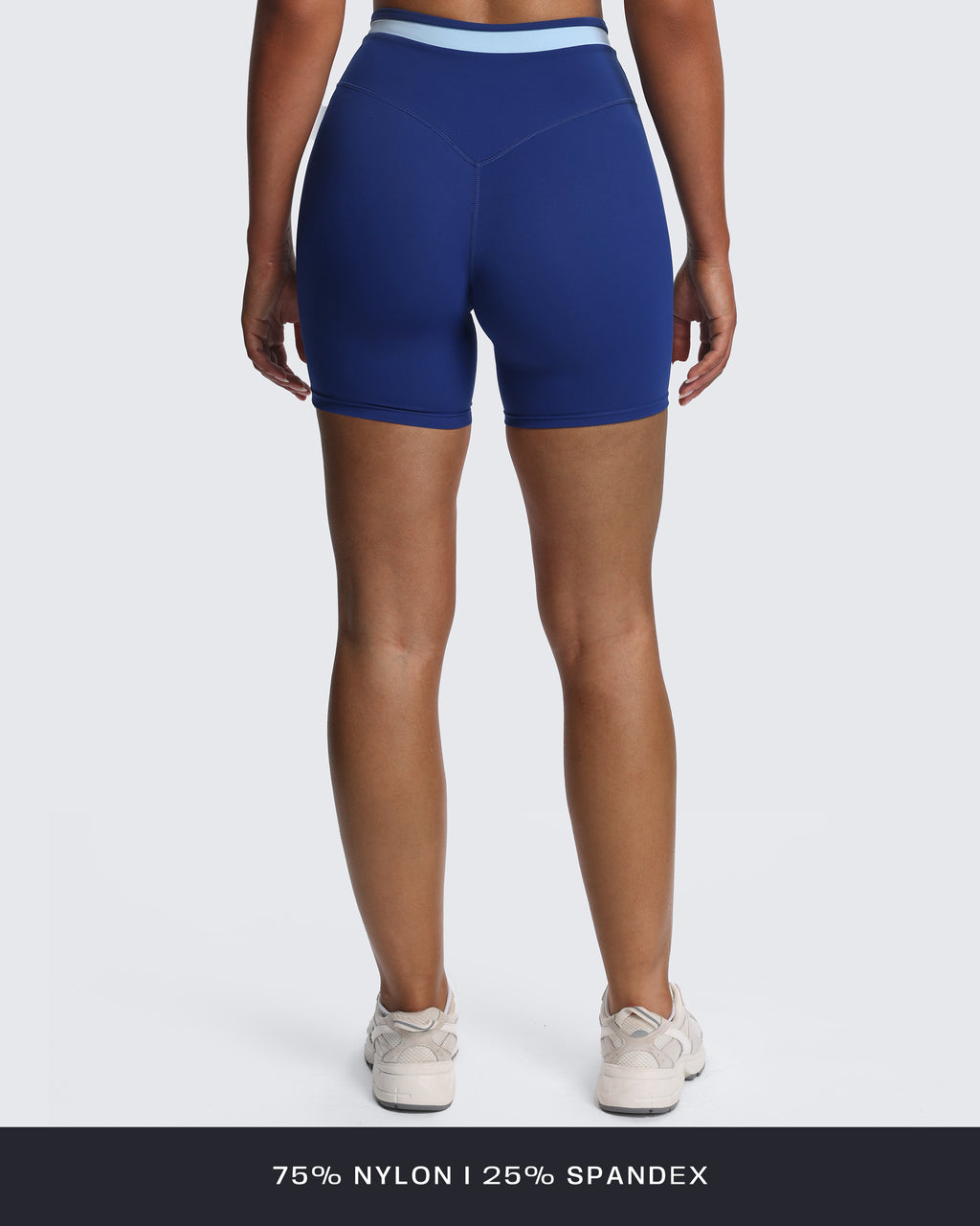 Aoxjox "Velma" Color Block Crosswaist Shorts