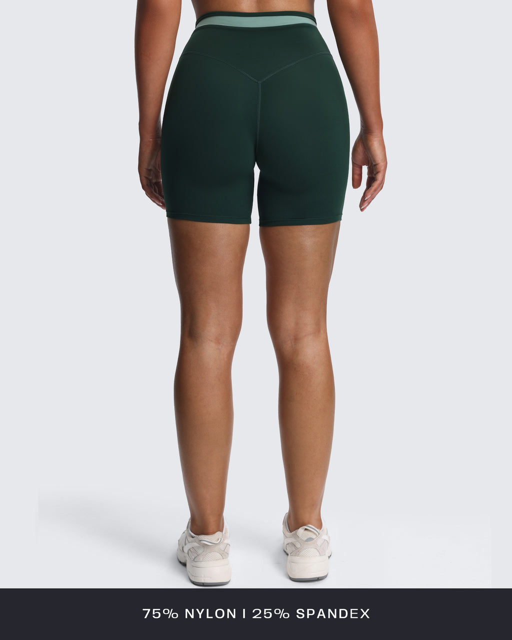 Aoxjox "Velma" Color Block Crosswaist Shorts