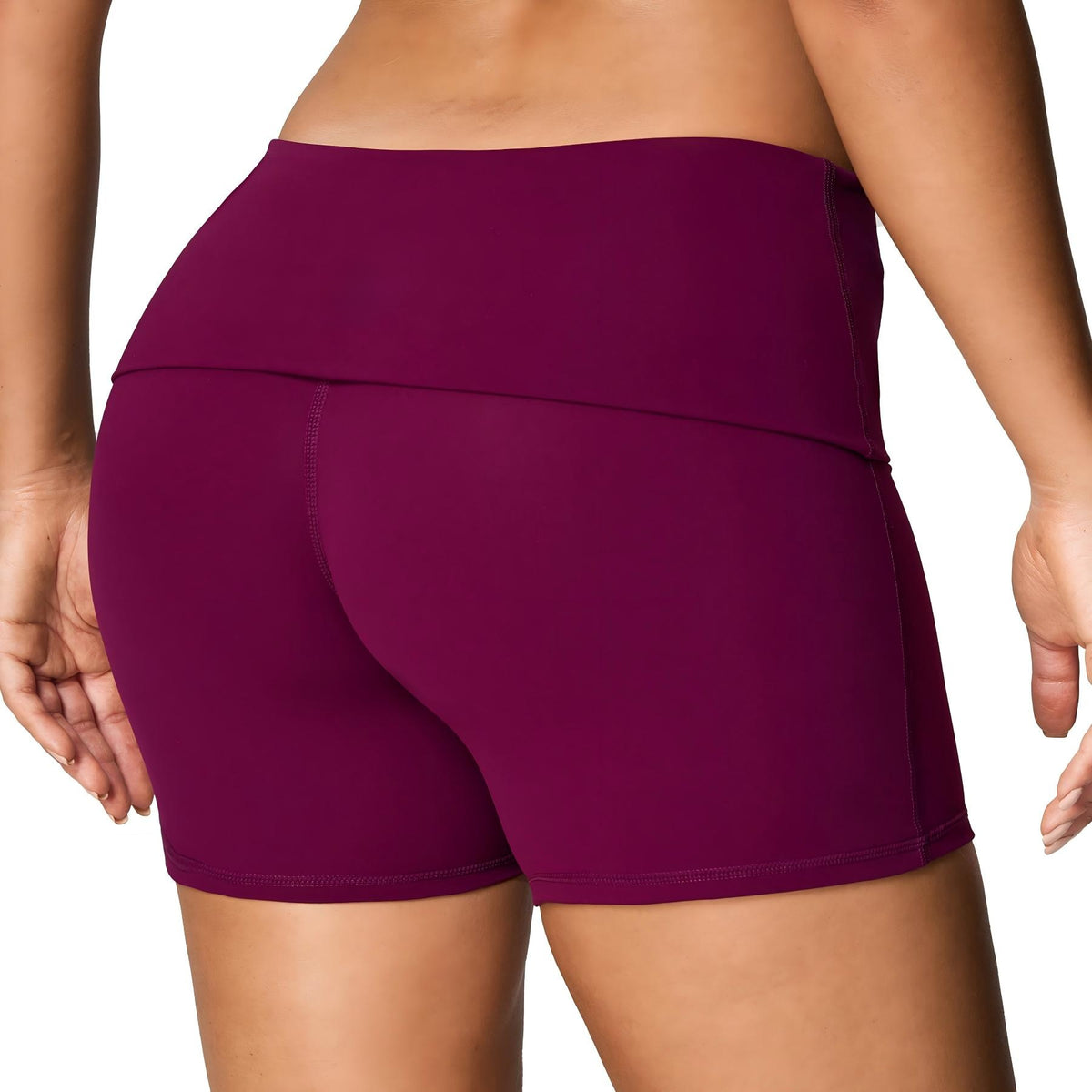 Aoxjox "Athlenza" Fold-Over Short 6"