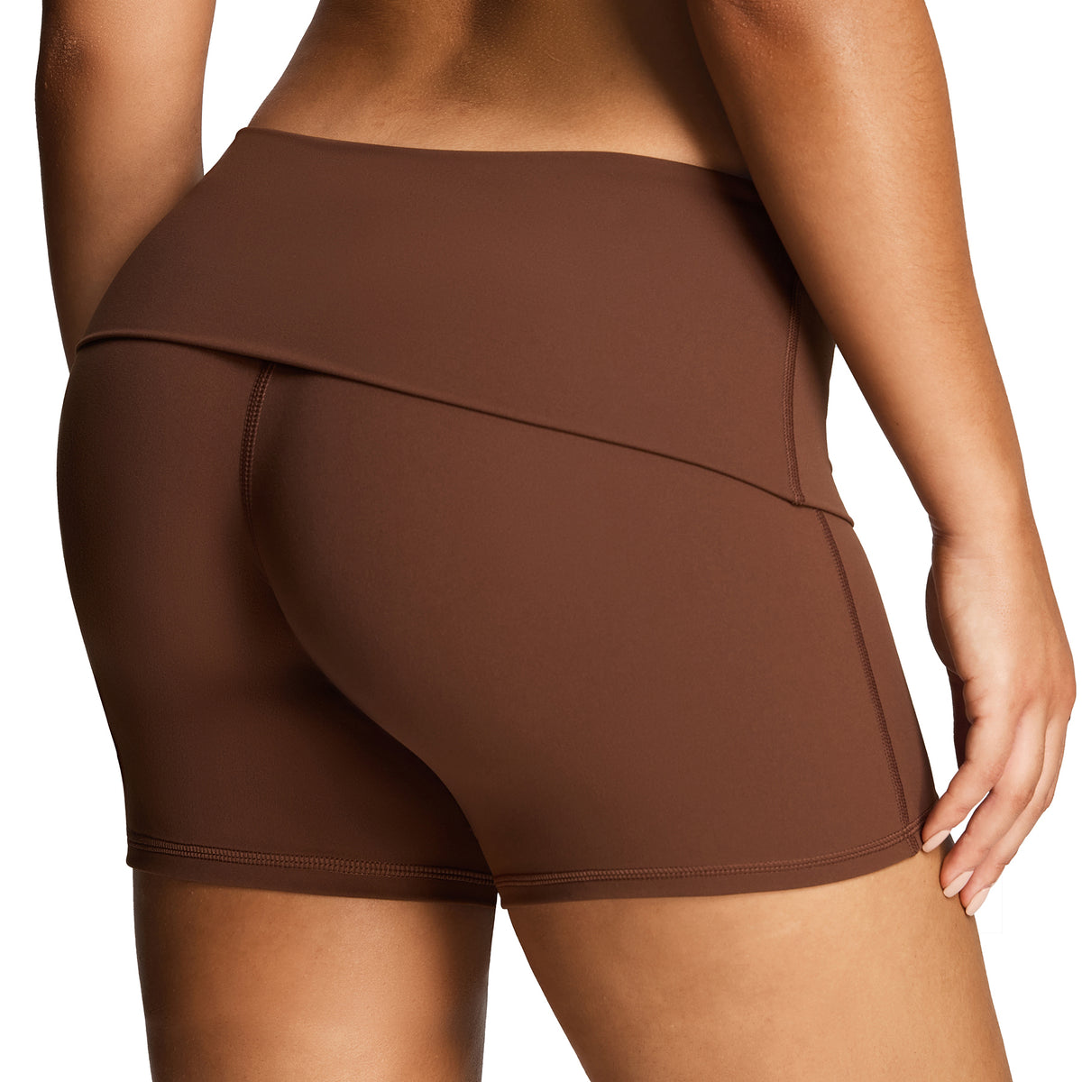 Aoxjox "Athlenza" Fold-Over Short 6"