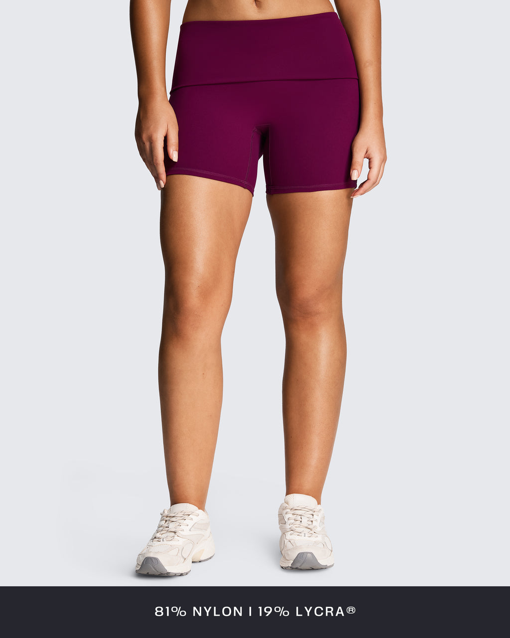 Aoxjox “Athlenza” Fold-Over Short 6"