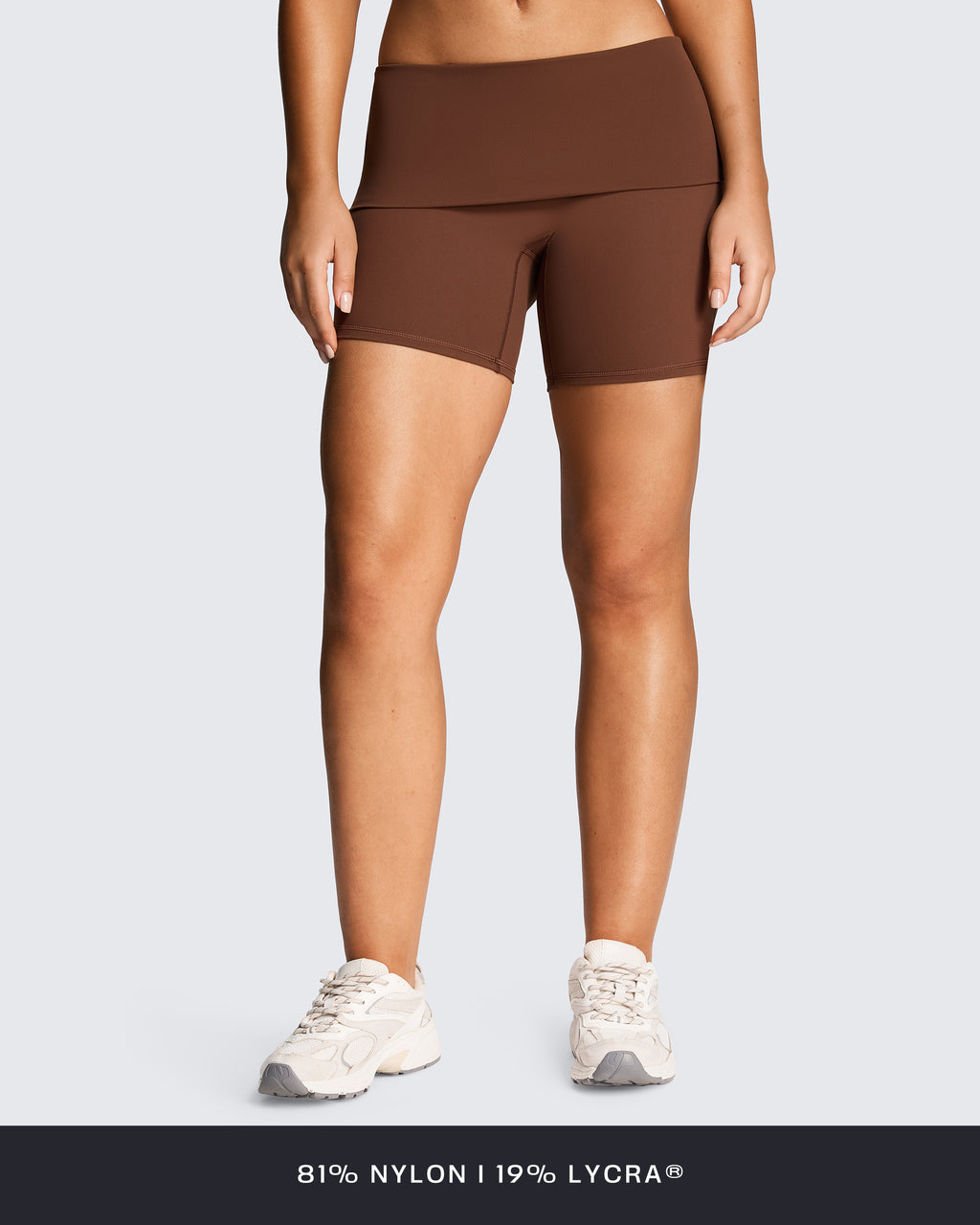 Aoxjox “Athlenza” Fold-Over Short 6"