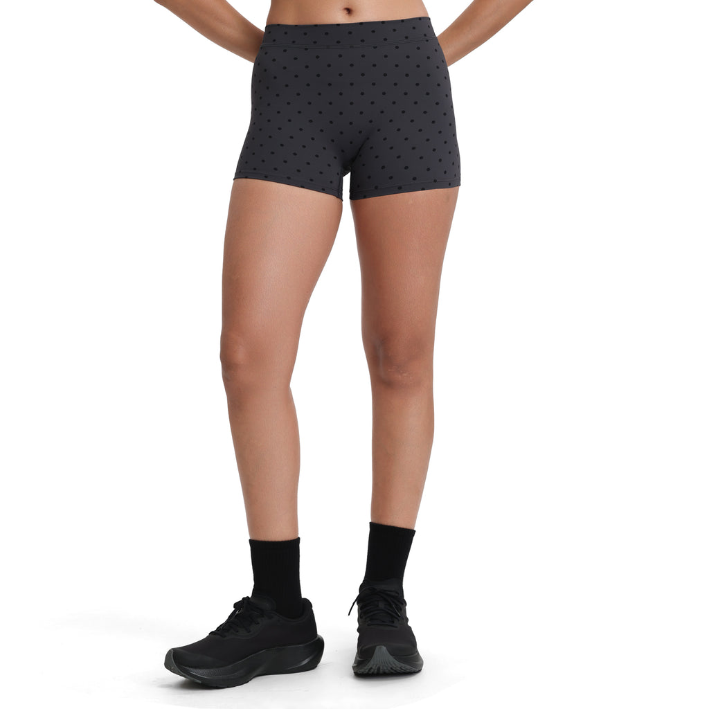 Aoxjox "Polka Dots" Women's Low-Mid Waist Shorts 3"