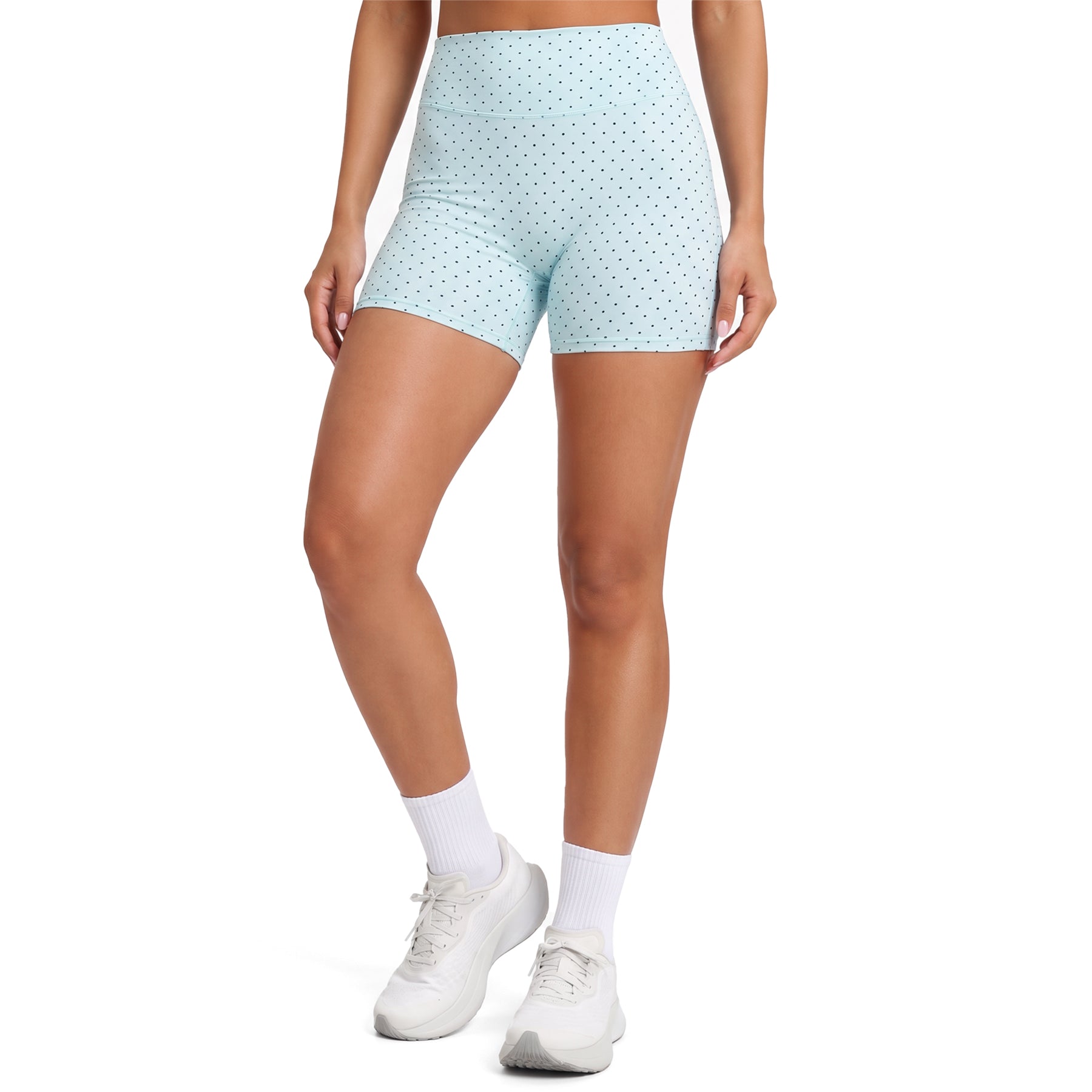 Aoxjox High Waist Scrunch Shorts 4"