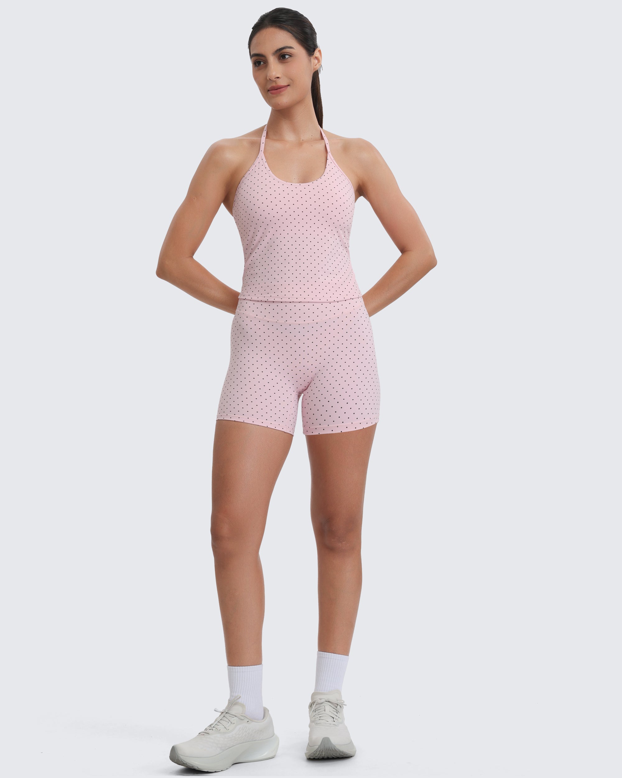 Aoxjox High Waist Scrunch Shorts 4"