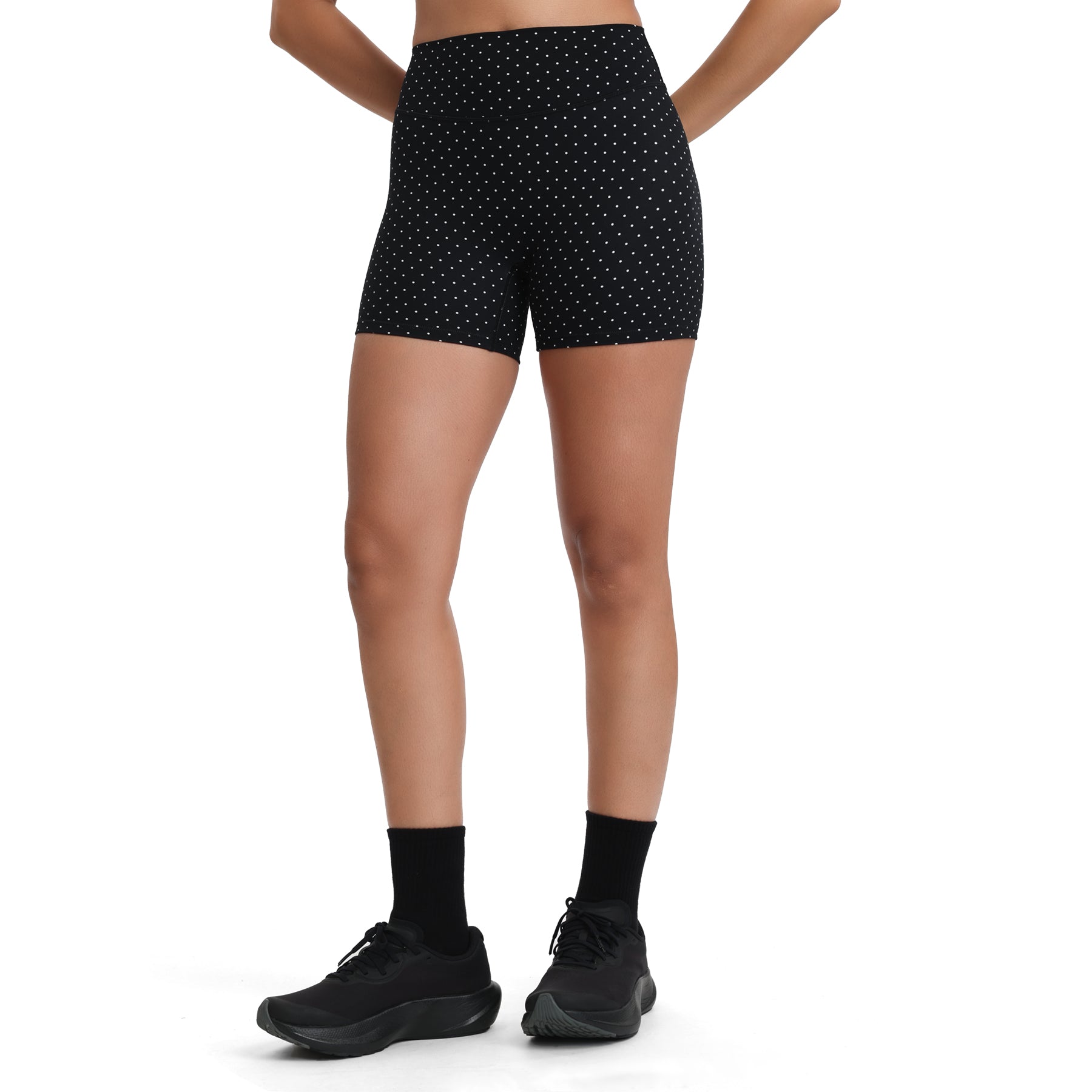 Aoxjox High Waist Scrunch Shorts 4"