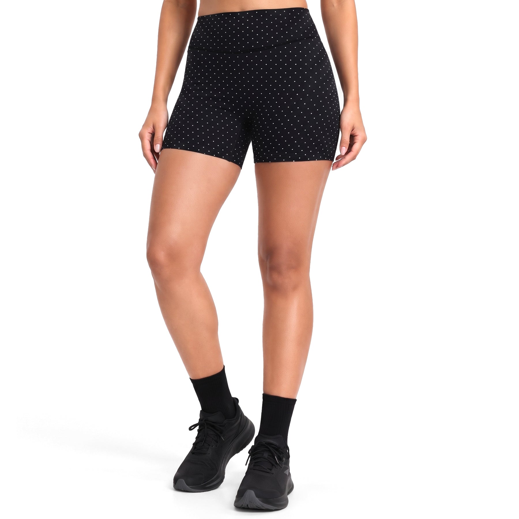 Aoxjox High Waist Scrunch Shorts 4"
