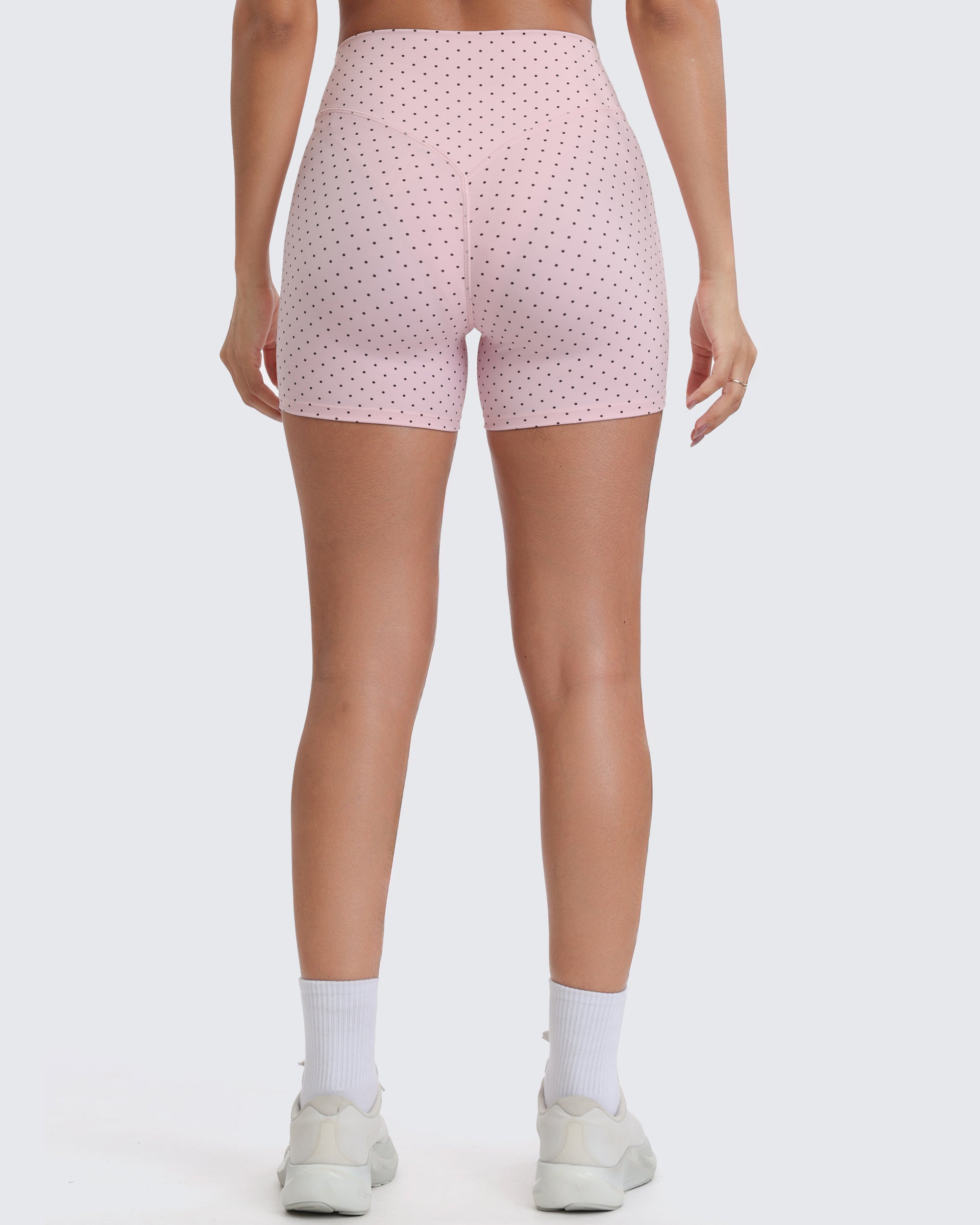 Aoxjox High Waist Scrunch Shorts 4"