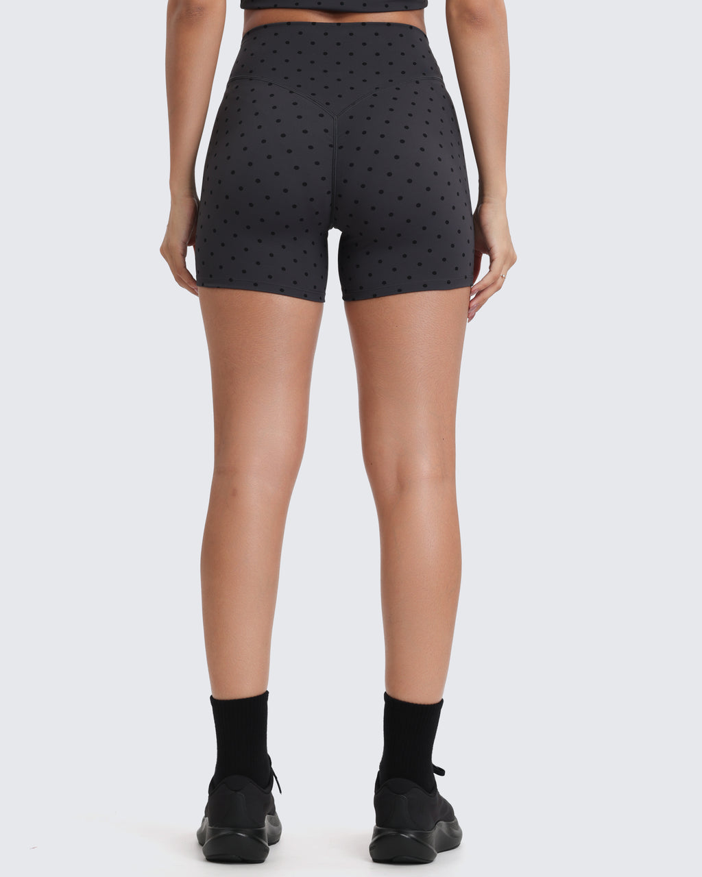 Aoxjox High Waist Scrunch Shorts 4"
