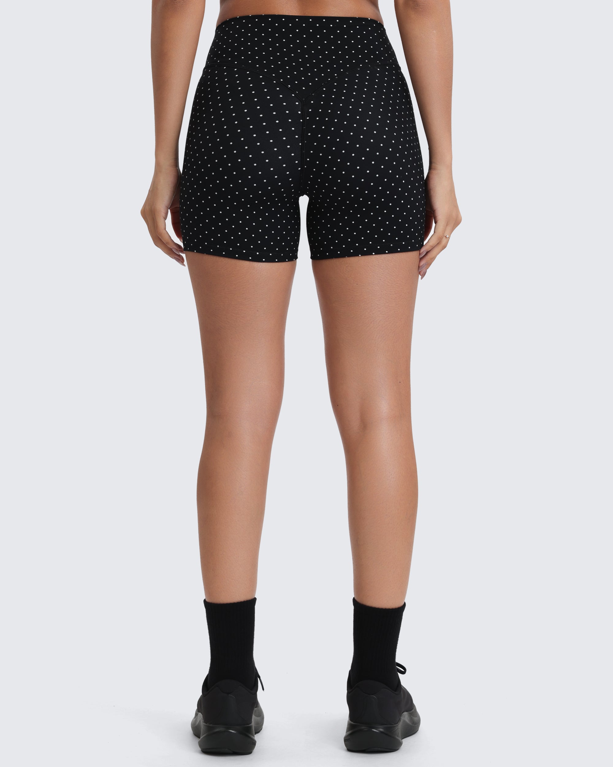Aoxjox High Waist Scrunch Shorts 4"