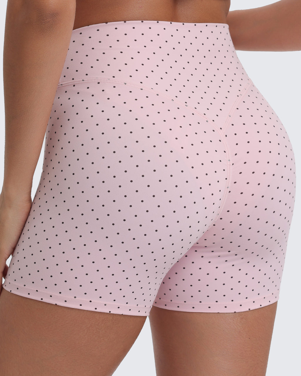 Aoxjox High Waist Scrunch Shorts 4"