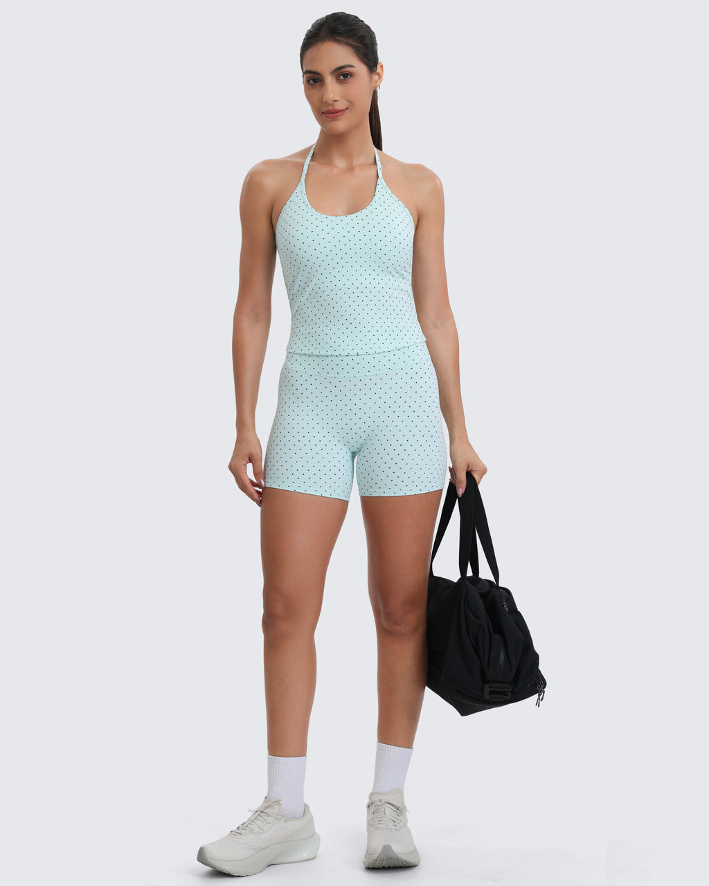 Aoxjox High Waist Scrunch Shorts 4"