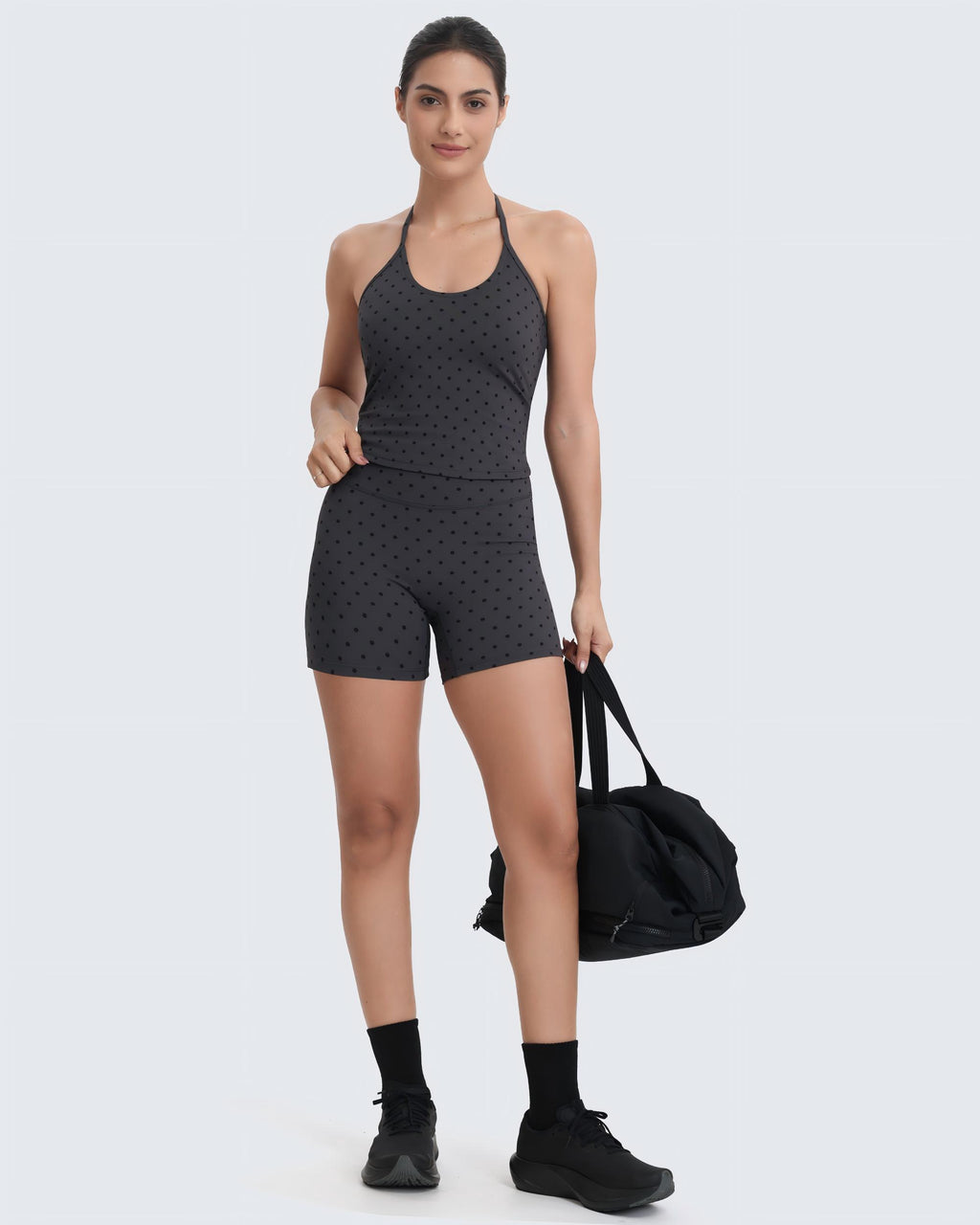 Aoxjox High Waist Scrunch Shorts 4"