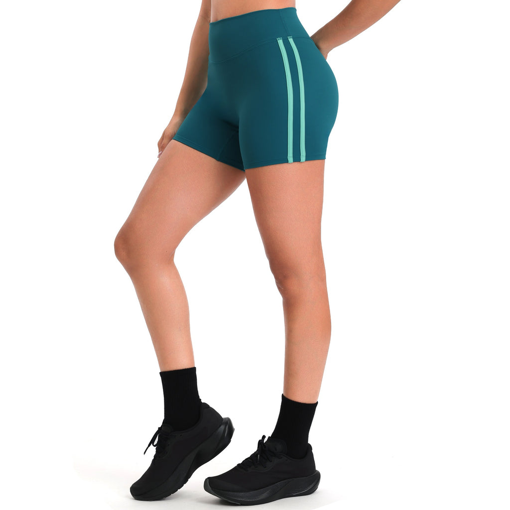 Aoxjox "Sporty" Striped Shorts 4"