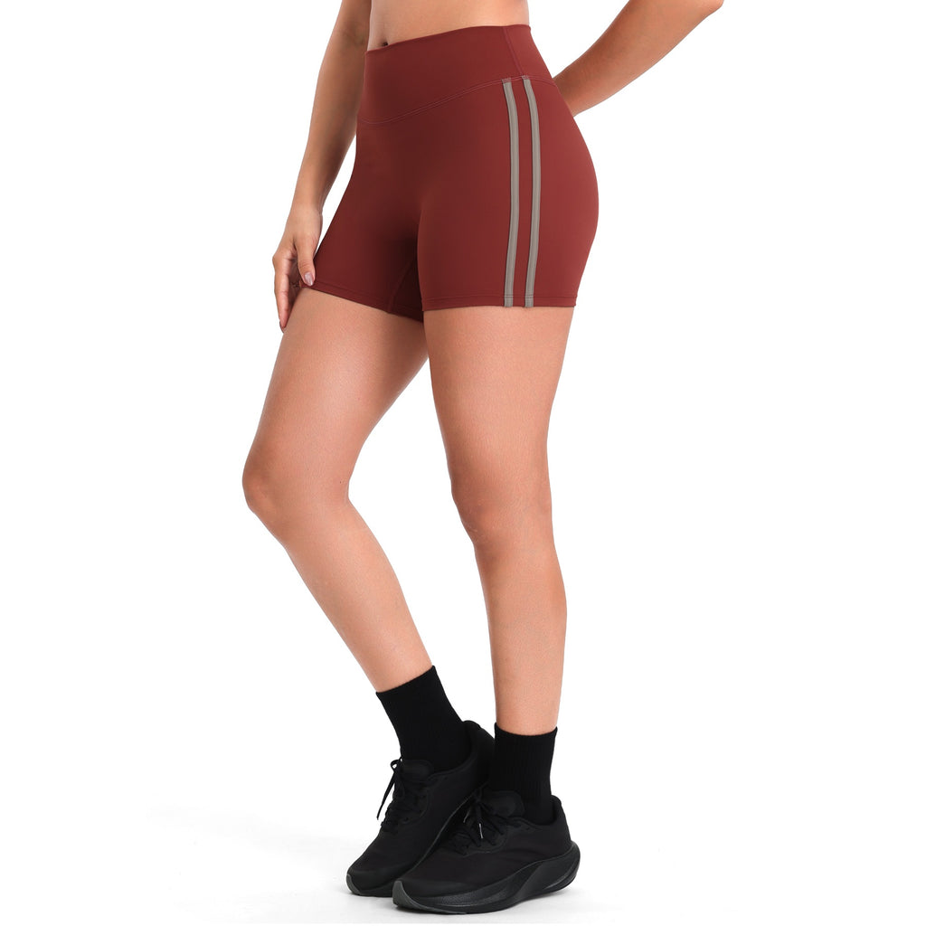 Aoxjox "Sporty" Striped Shorts 4"