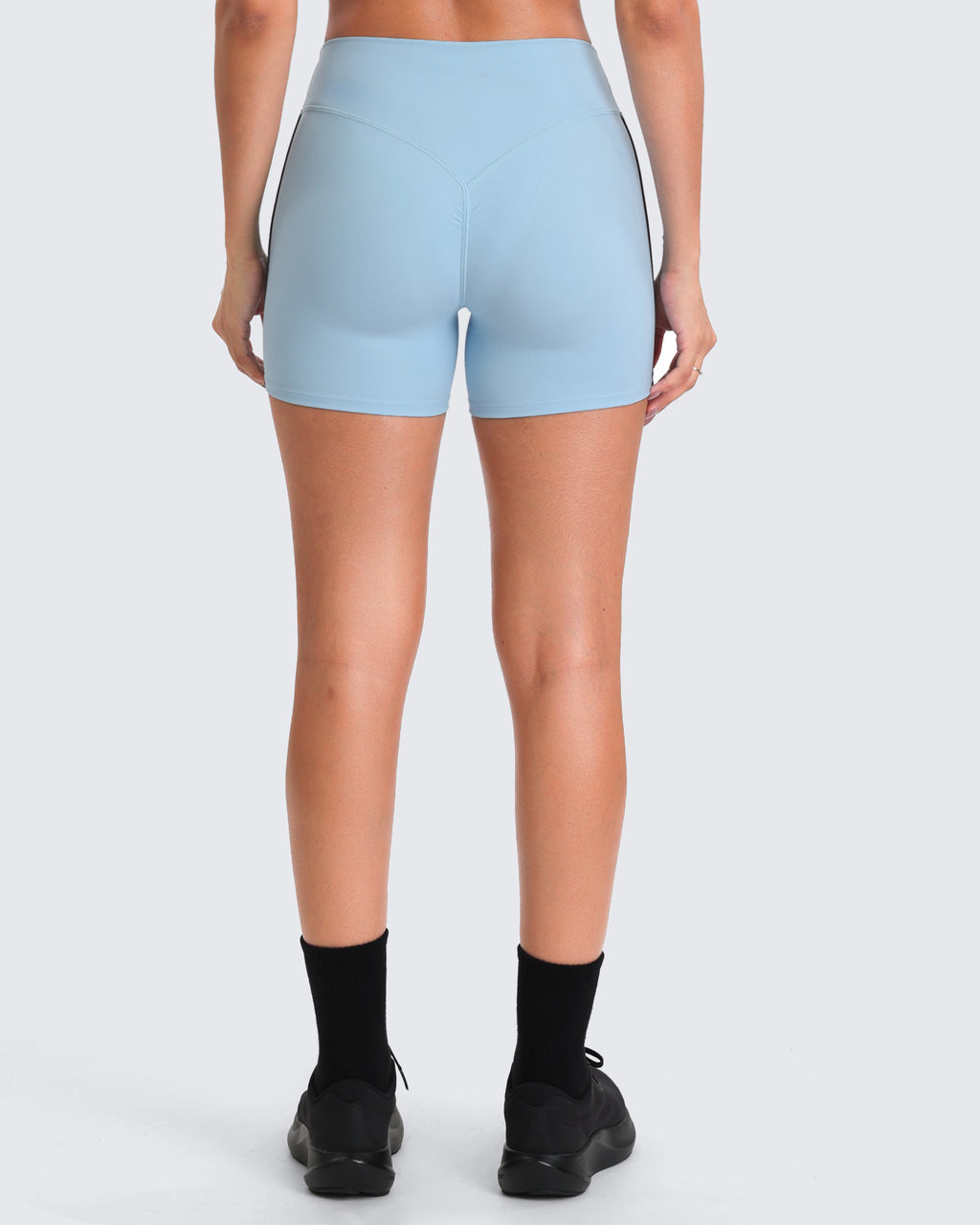 Aoxjox "Sporty" Striped Shorts 4"