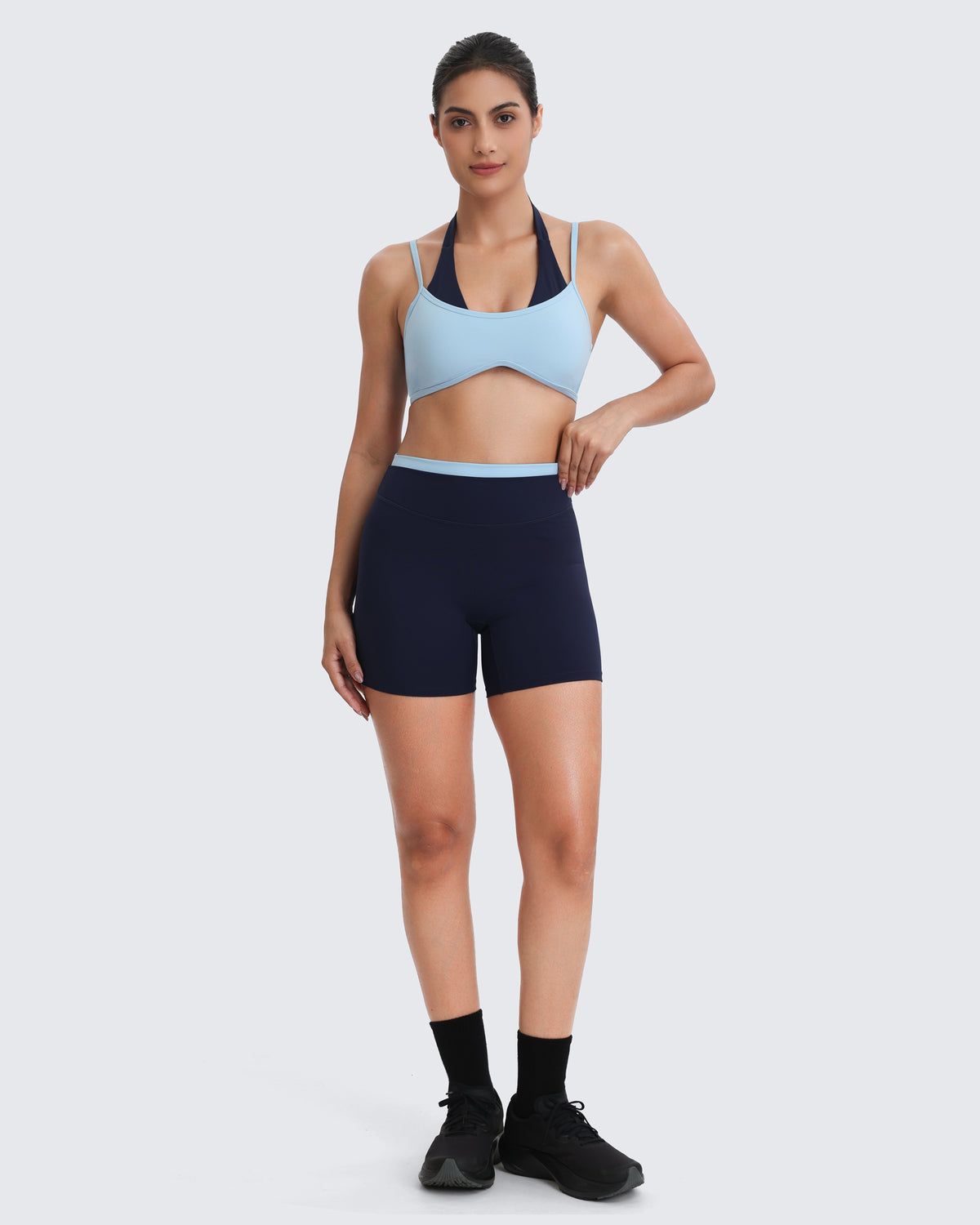 Aoxjox "Dual Core" Layered Shorts 5"/6"