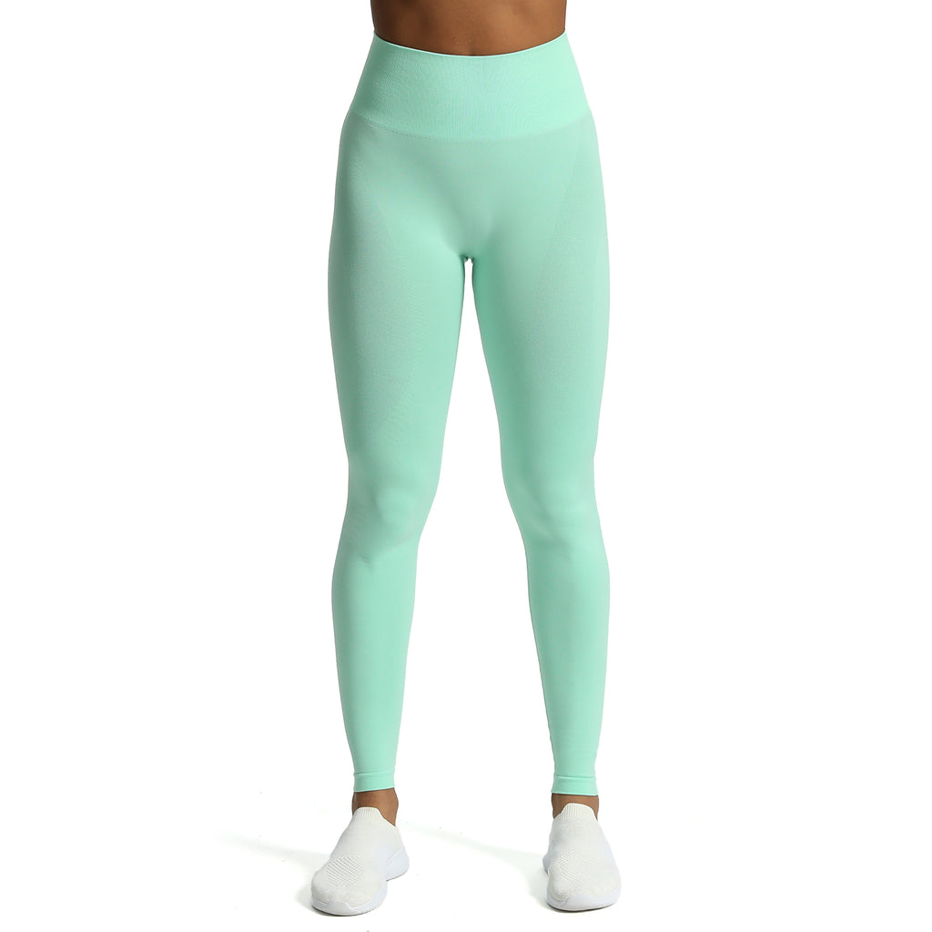 Aoxjox Brights Smile Contour Seamless Leggings