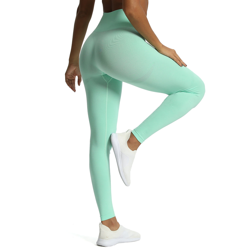 Aoxjox Brights Smile Contour Seamless Leggings