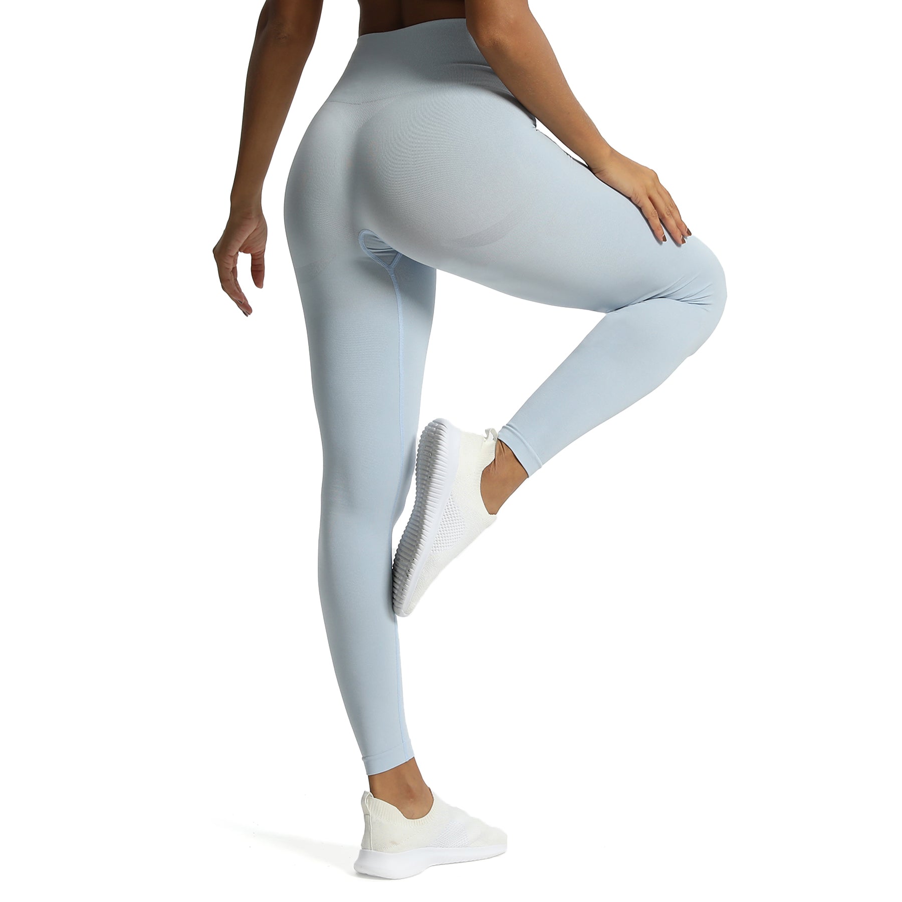 Aoxjox Brights Smile Contour Seamless Leggings
