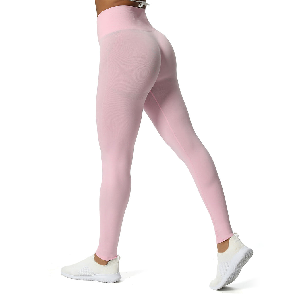 Aoxjox Brights Smile Contour Seamless Leggings