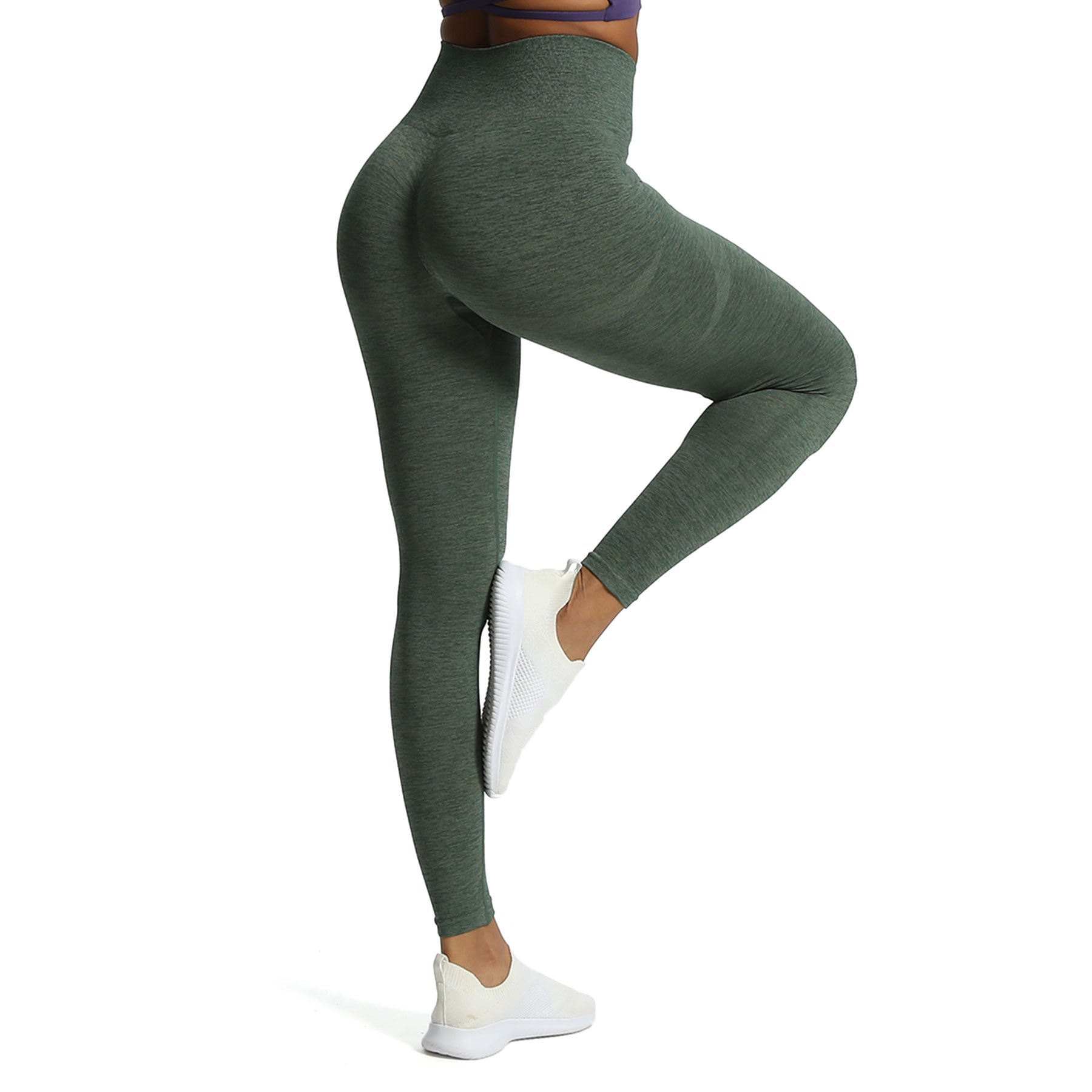 Aoxjox Smile Contour Scrunch Leggings