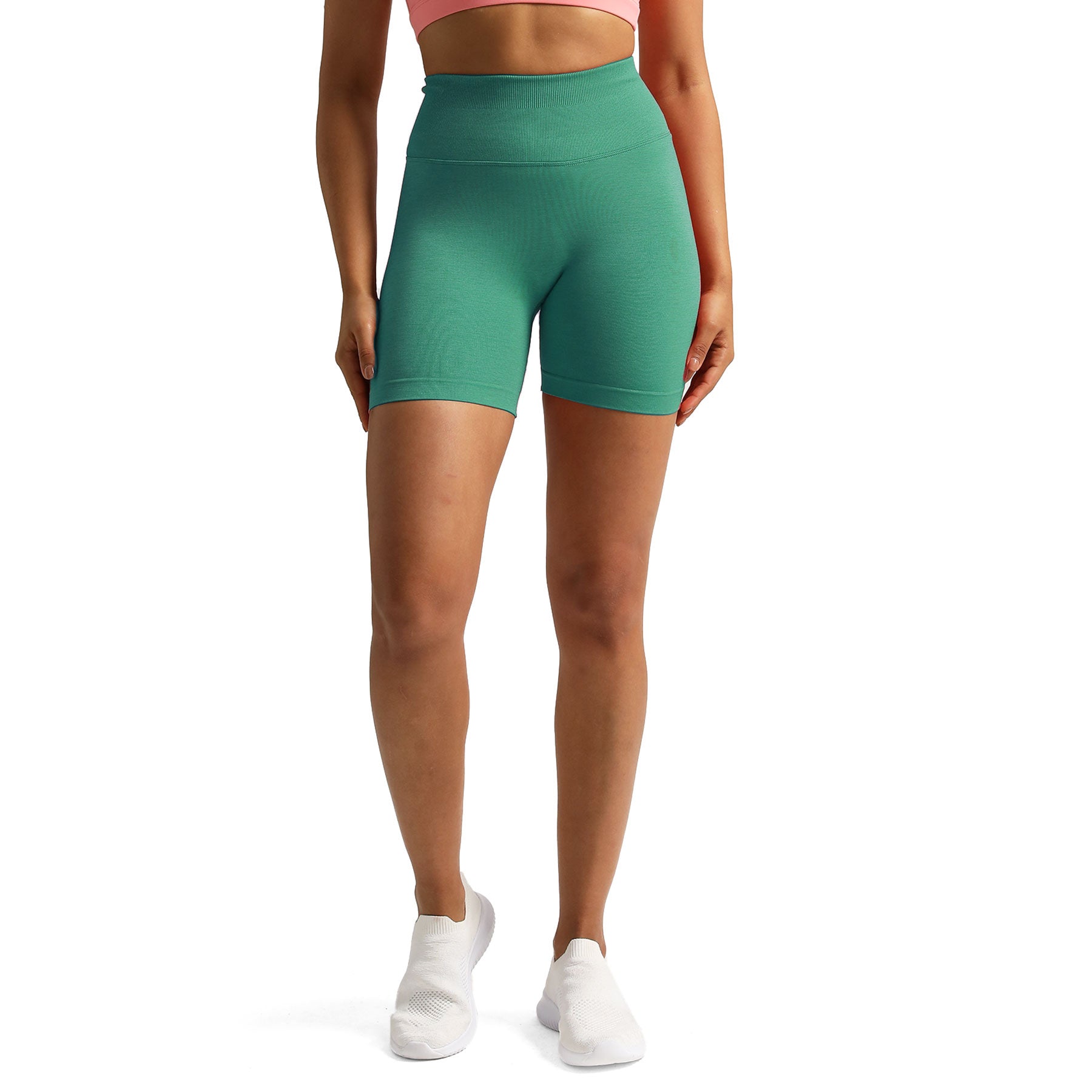 Aoxjox Deep V Seamless Shorts