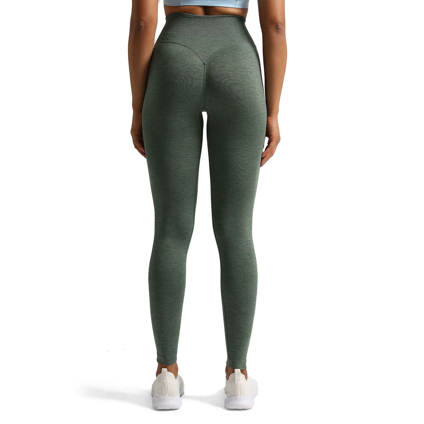 Aoxjox Deep V Seamless Leggings