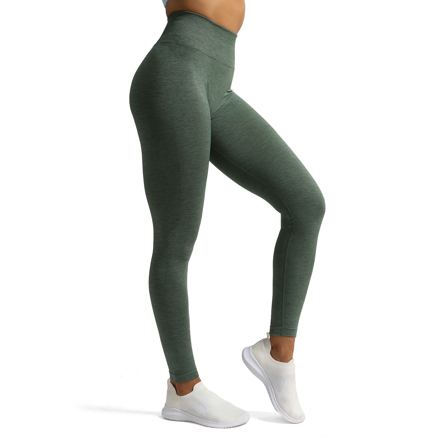 Aoxjox Deep V Seamless Leggings