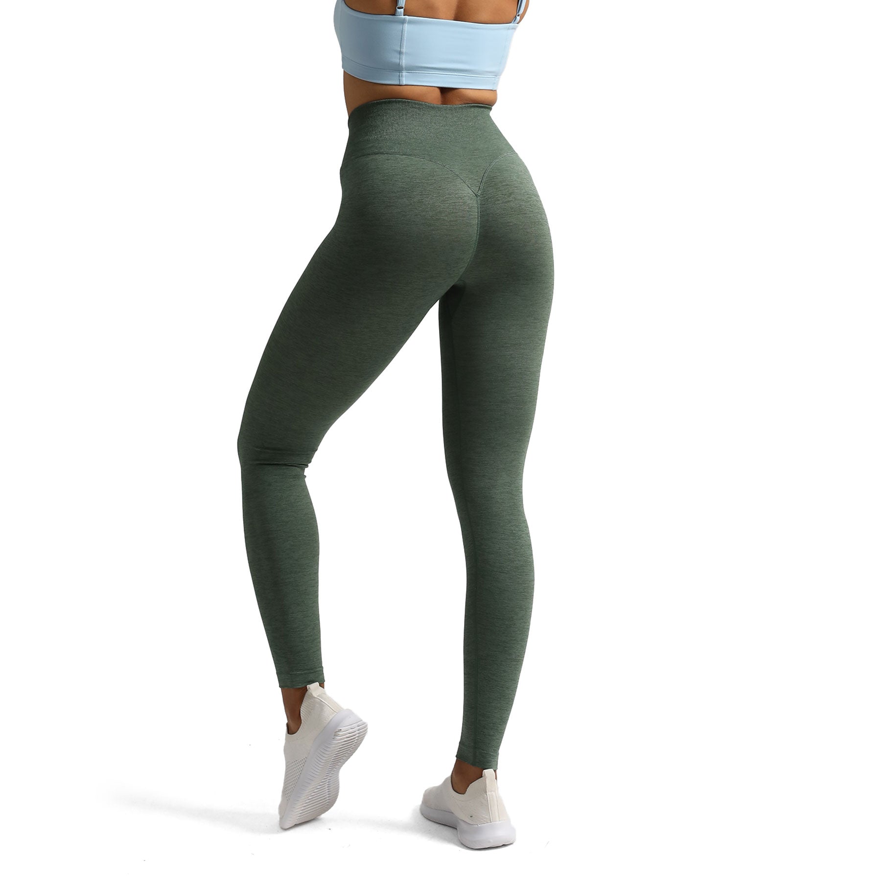 Aoxjox Deep V Seamless Leggings