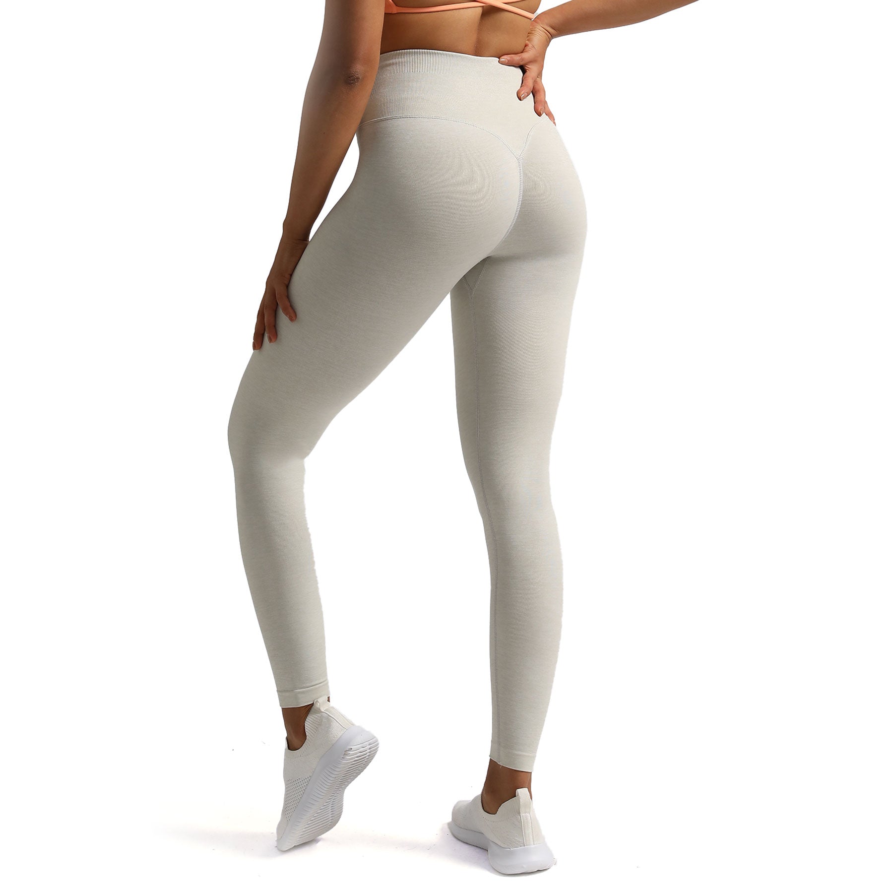 Aoxjox Deep V Seamless Leggings