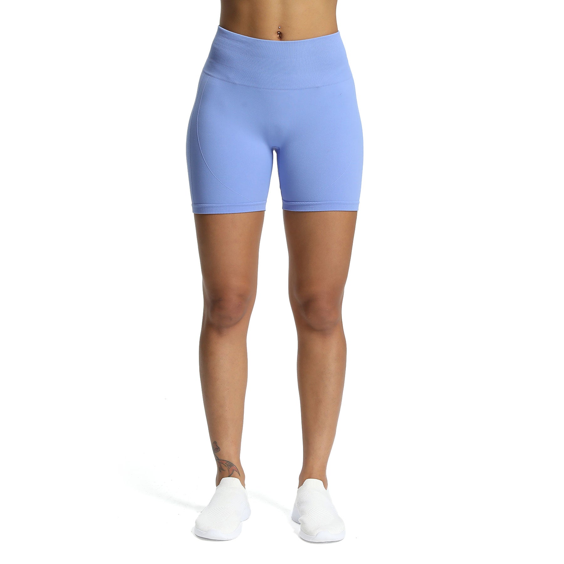 Aoxjox Contour "Sculpt" Seamless Scrunch Shorts