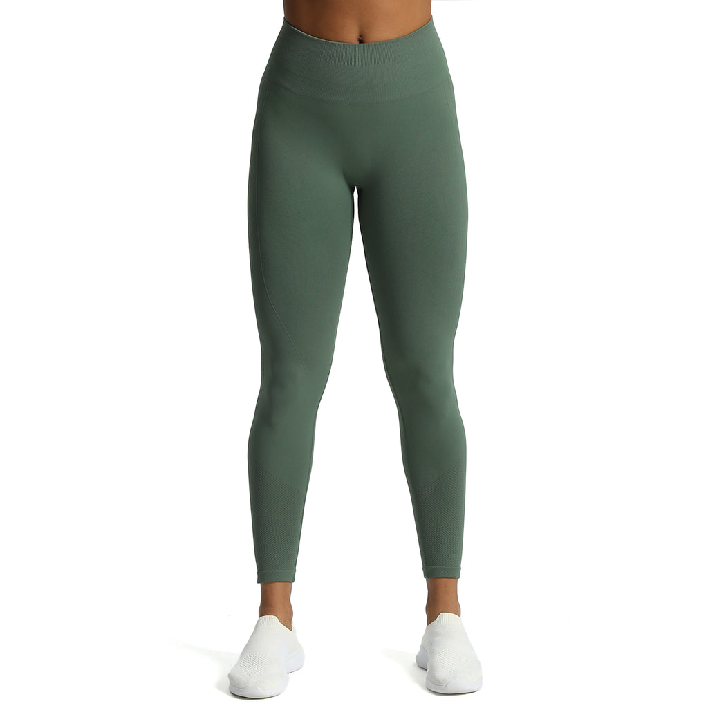 Aoxjox Contour "Sculpt" Seamless Scrunch Leggings