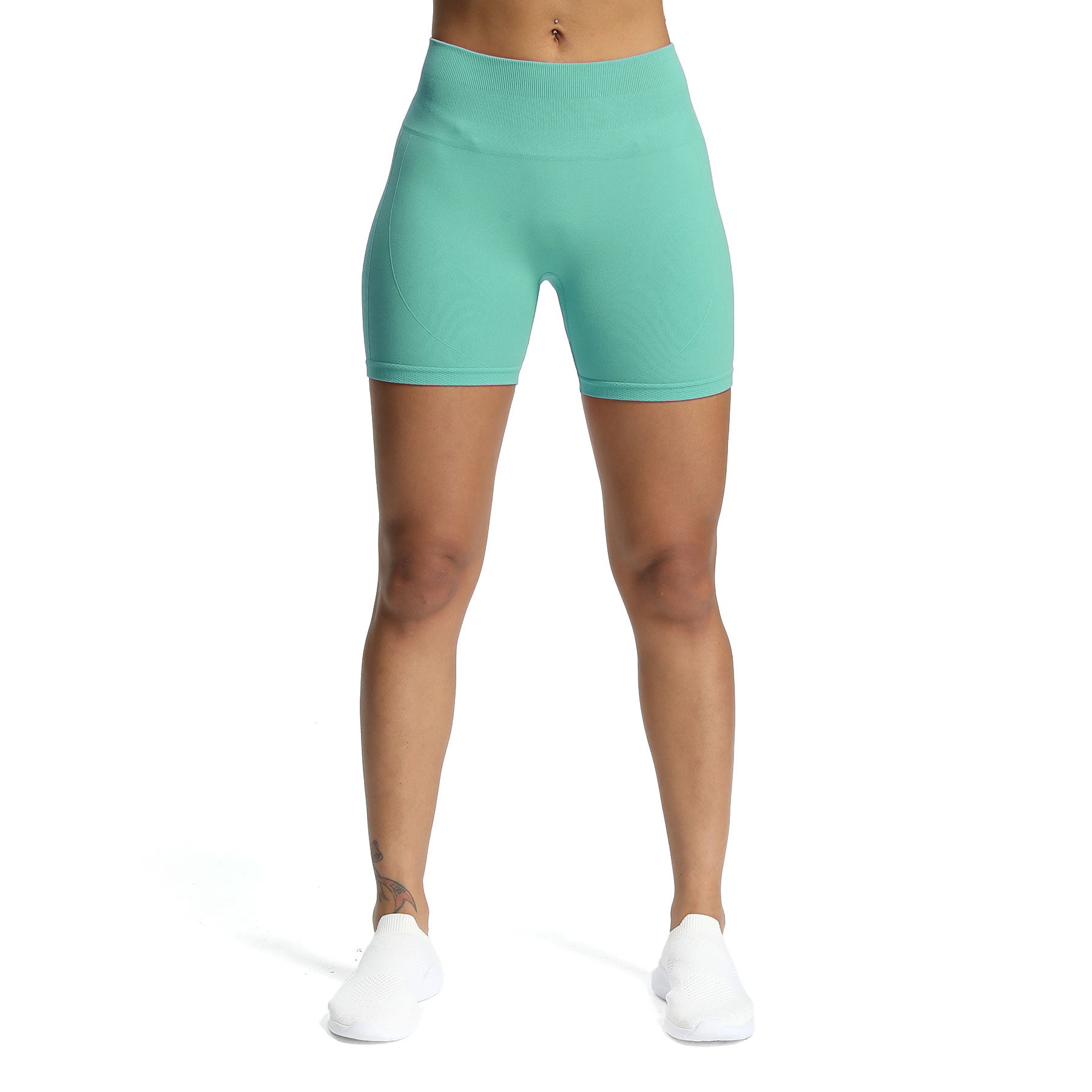 Aoxjox Contour "Sculpt" Seamless Scrunch Shorts