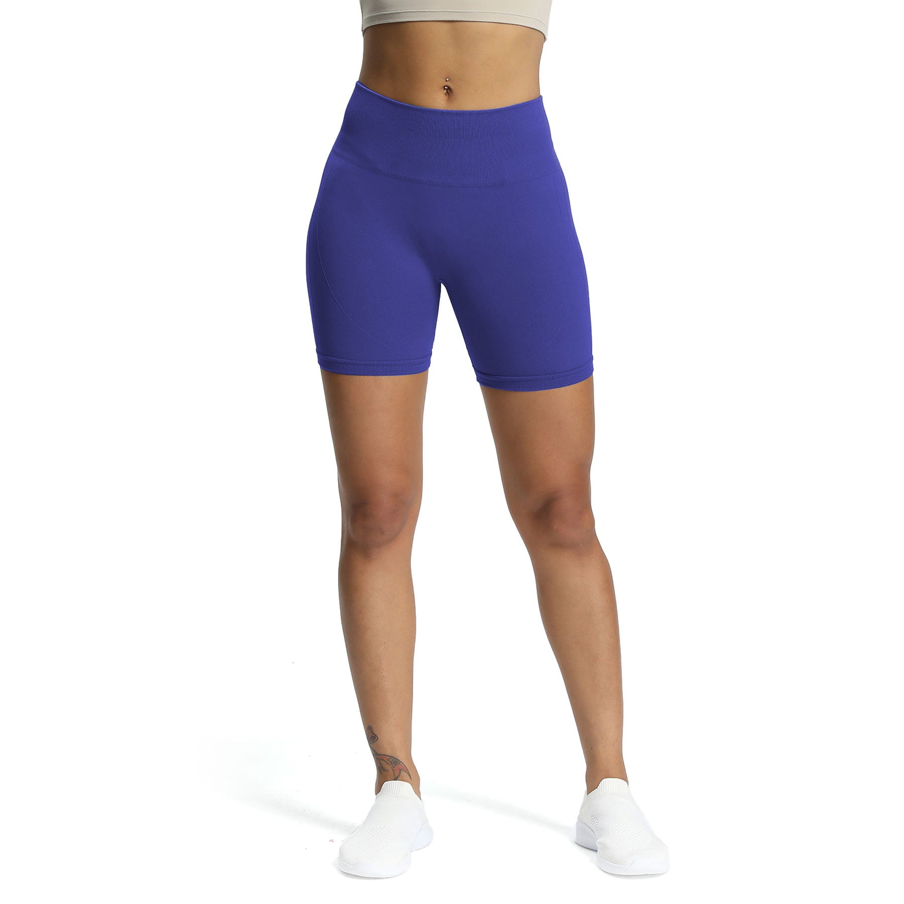 Aoxjox Contour "Sculpt" Seamless Scrunch Shorts
