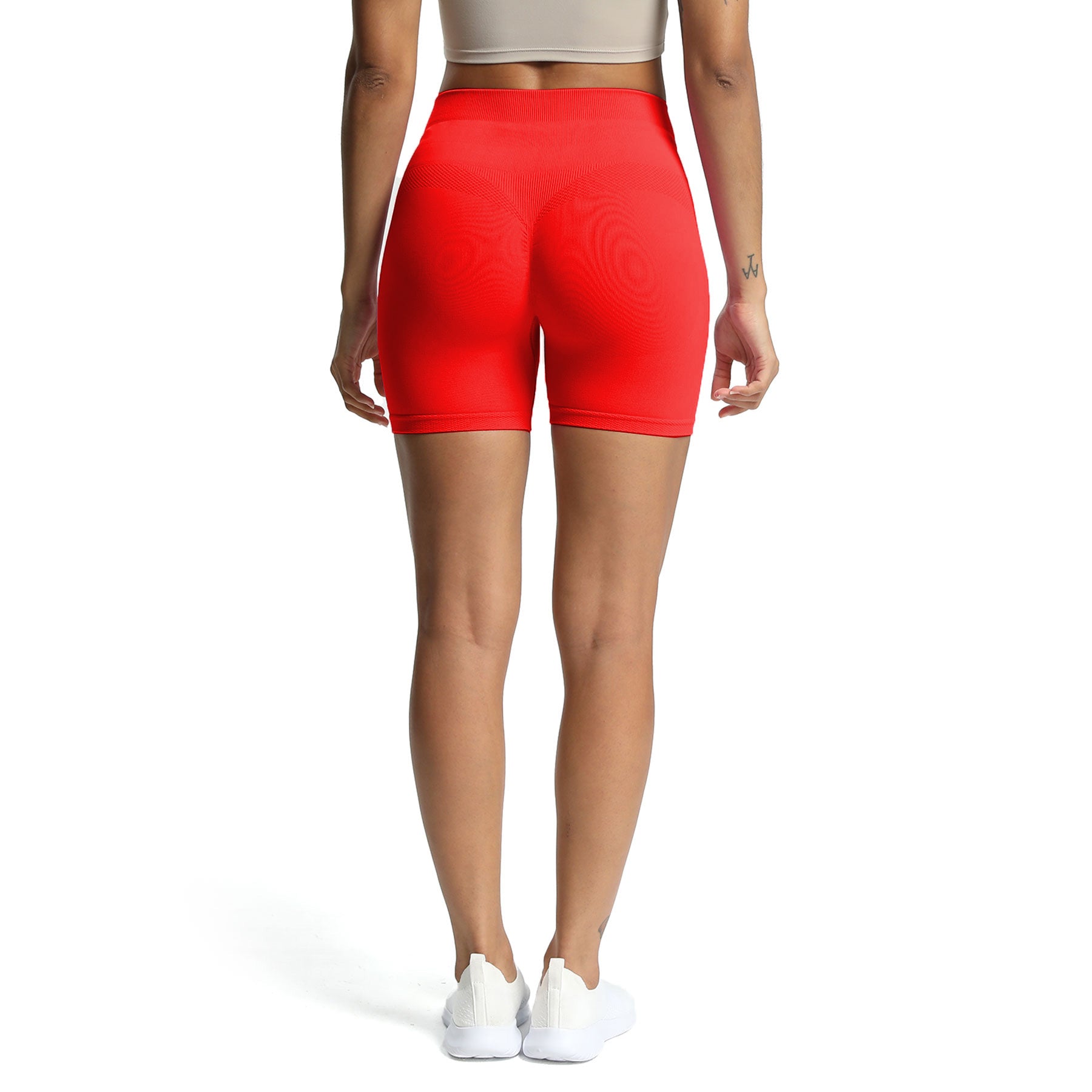Aoxjox Contour "Sculpt" Seamless Scrunch Shorts
