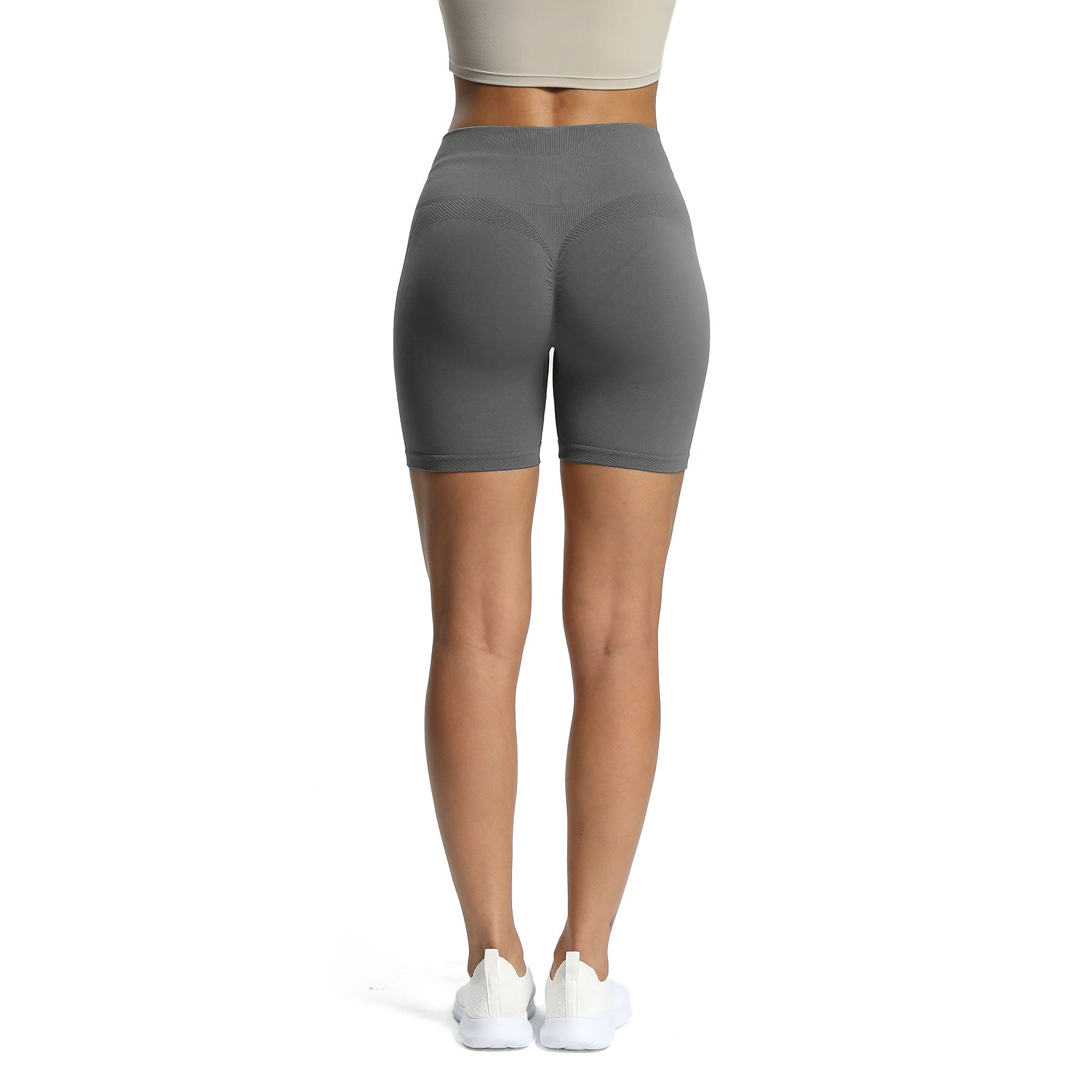 Aoxjox Contour "Sculpt" Seamless Scrunch Shorts