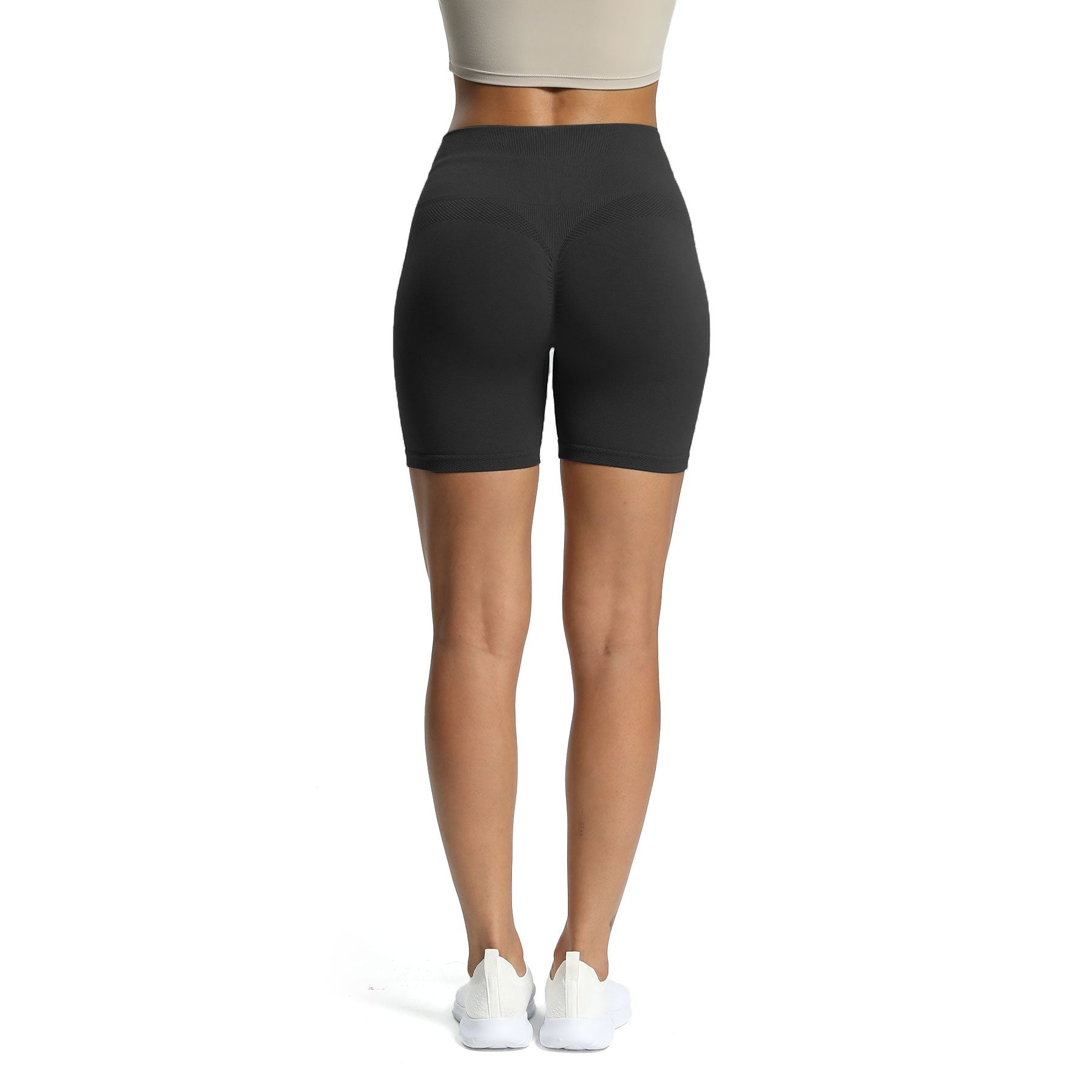 Aoxjox Contour "Sculpt" Seamless Scrunch Shorts