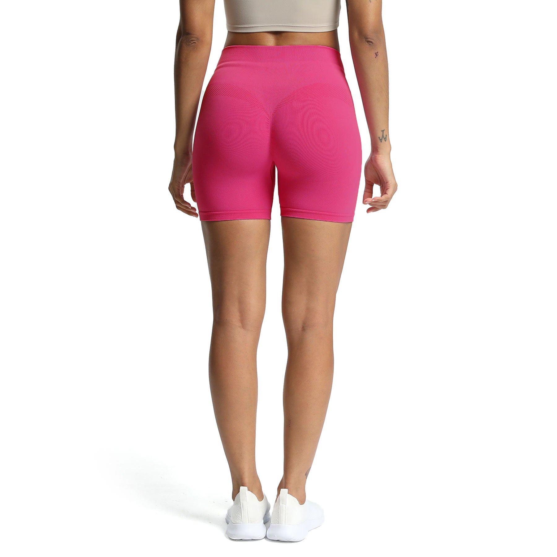 Aoxjox Contour "Sculpt" Seamless Scrunch Shorts
