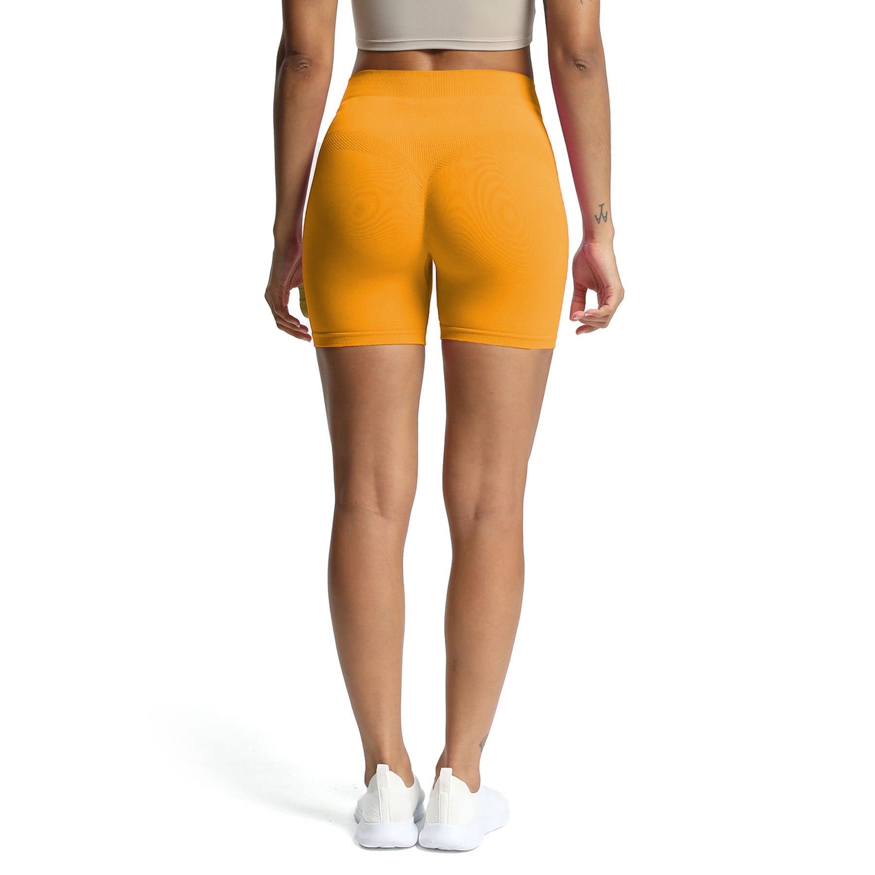 Aoxjox Contour "Sculpt" Seamless Scrunch Shorts