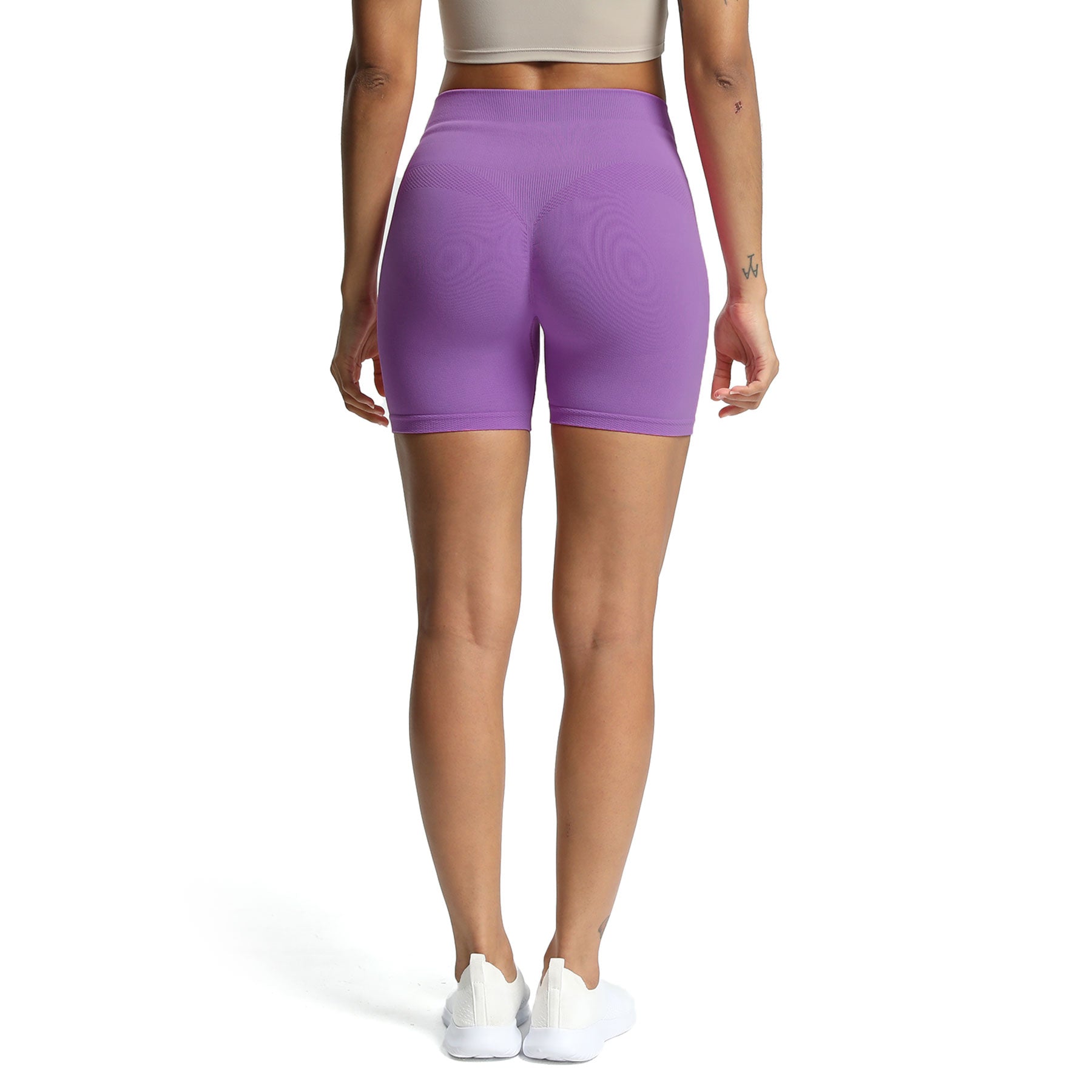 Aoxjox Contour "Sculpt" Seamless Scrunch Shorts