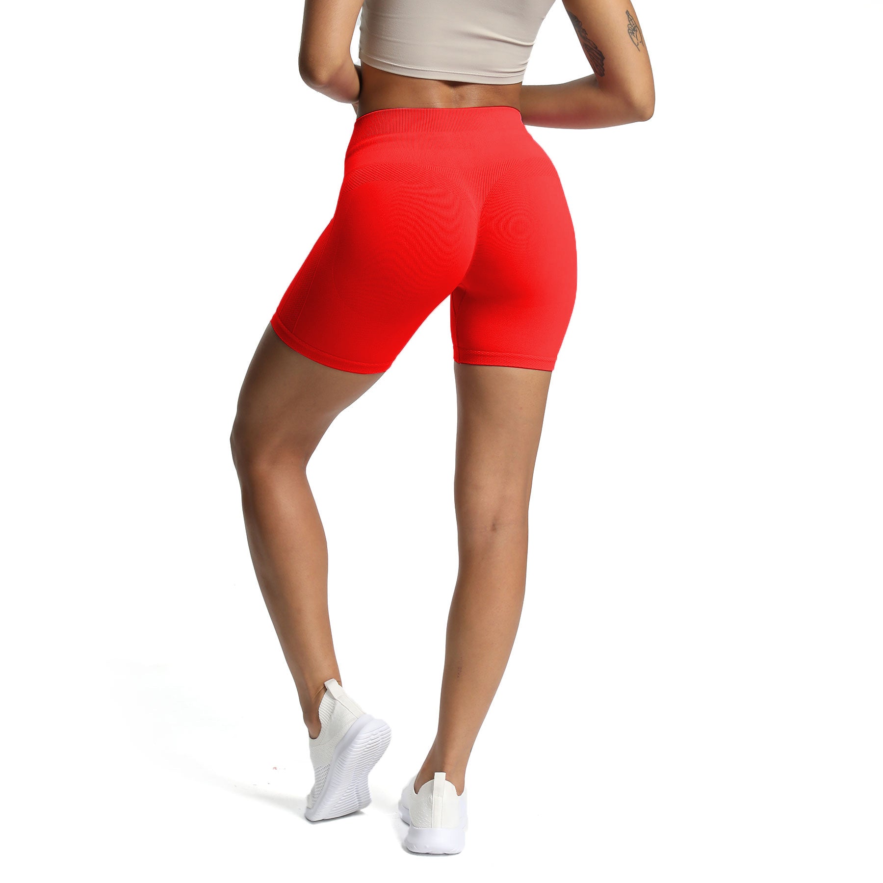 Aoxjox Contour "Sculpt" Seamless Scrunch Shorts