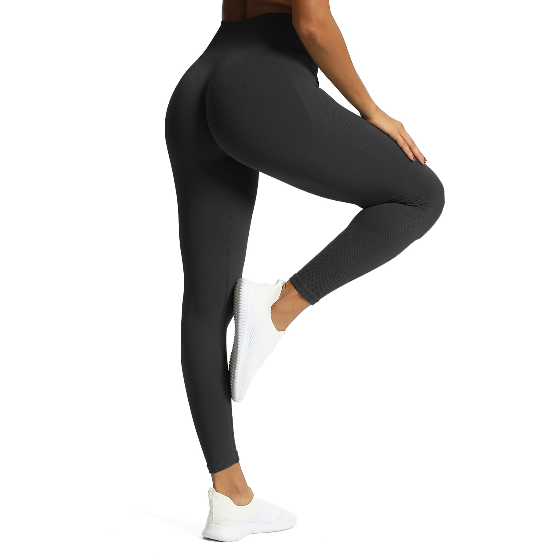 Aoxjox Contour "Sculpt" Seamless Scrunch Leggings