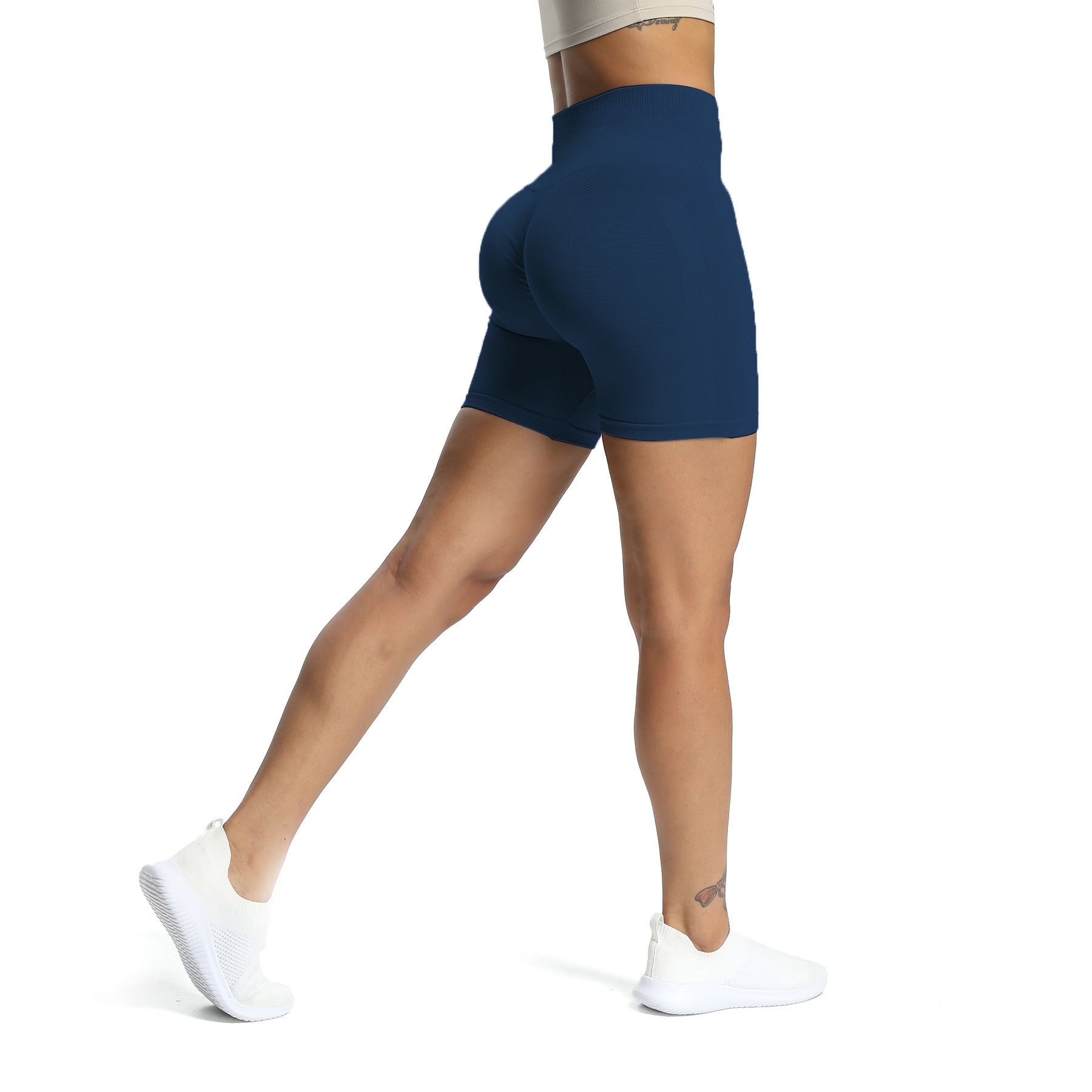 Aoxjox Contour "Sculpt" Seamless Scrunch Shorts