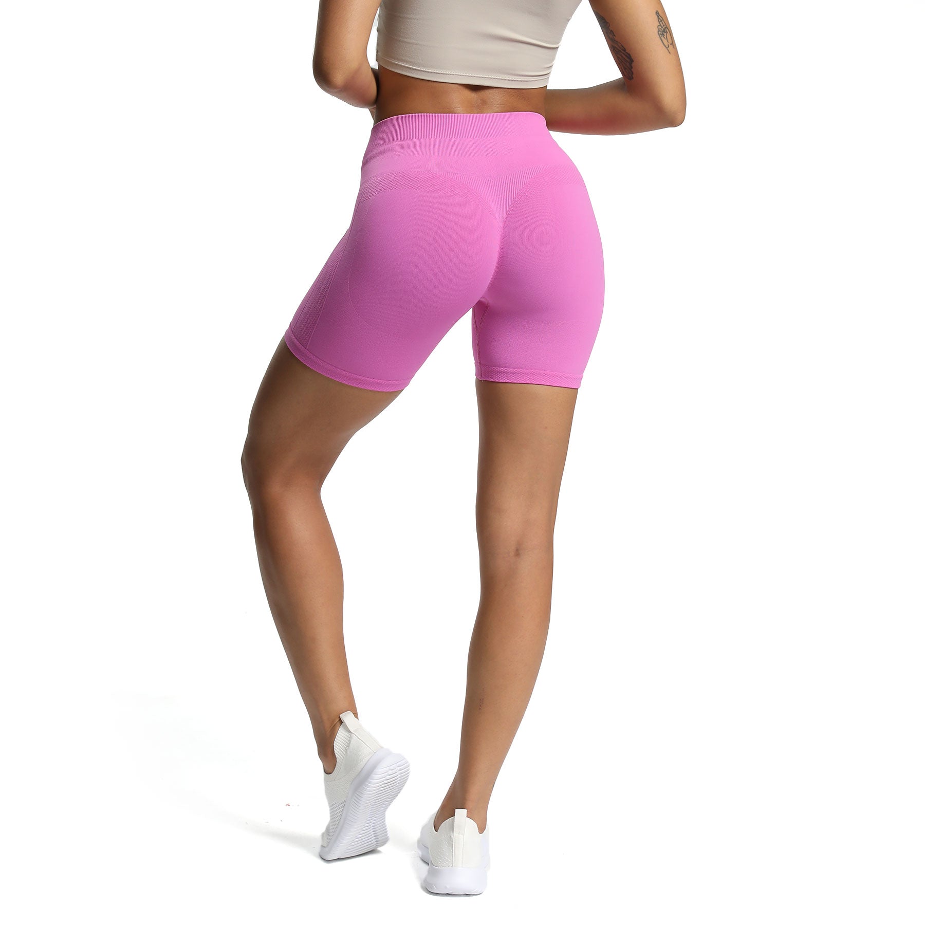 Aoxjox Contour "Sculpt" Seamless Scrunch Shorts