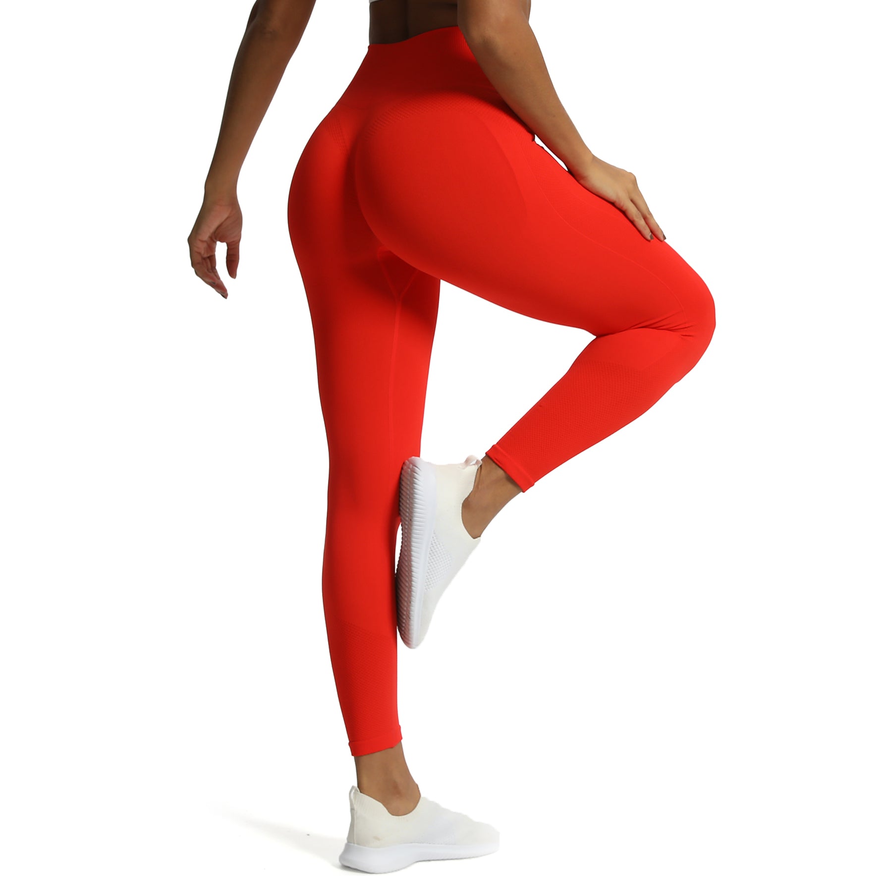 Aoxjox Seamless Scrunch Legging for Women Asset Tummy Control Workout Gym  Fitness Sport Active Yoga Pants