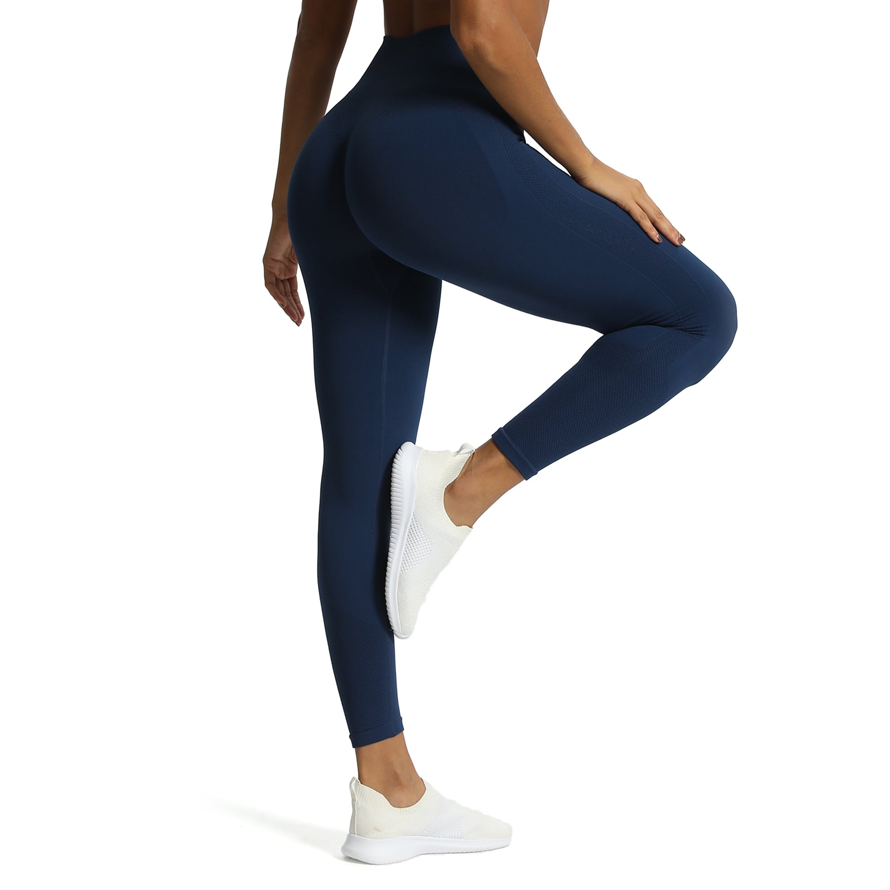 Aoxjox Contour "Sculpt" Seamless Scrunch Leggings