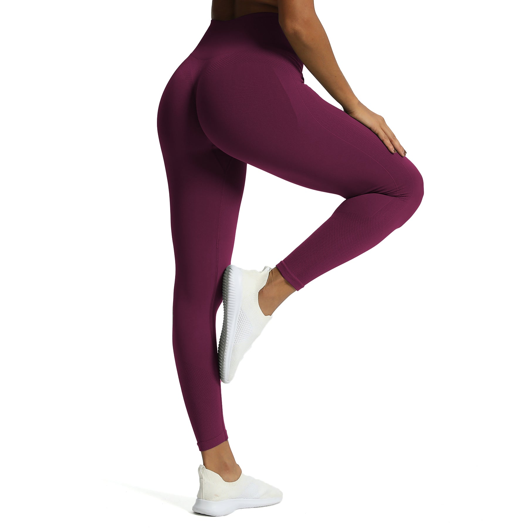 Aoxjox Contour "Sculpt" Seamless Scrunch Leggings