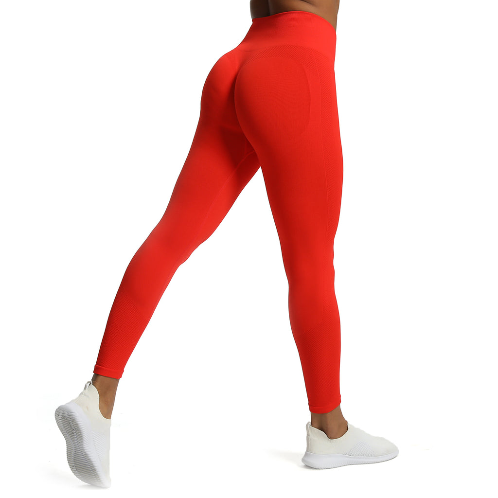 Aoxjox Contour "Sculpt" Seamless Scrunch Leggings