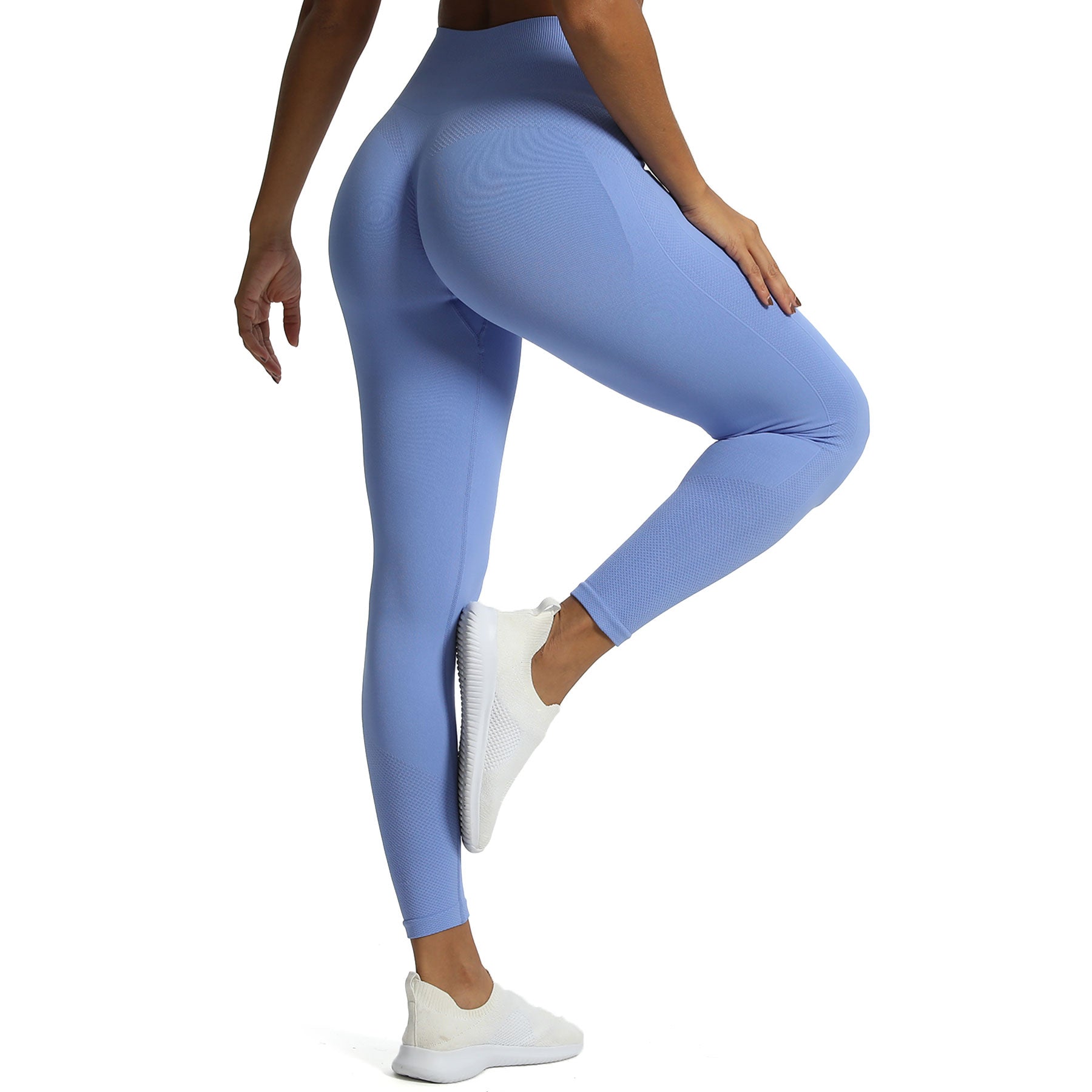 Aoxjox Contour "Sculpt" Seamless Scrunch Leggings